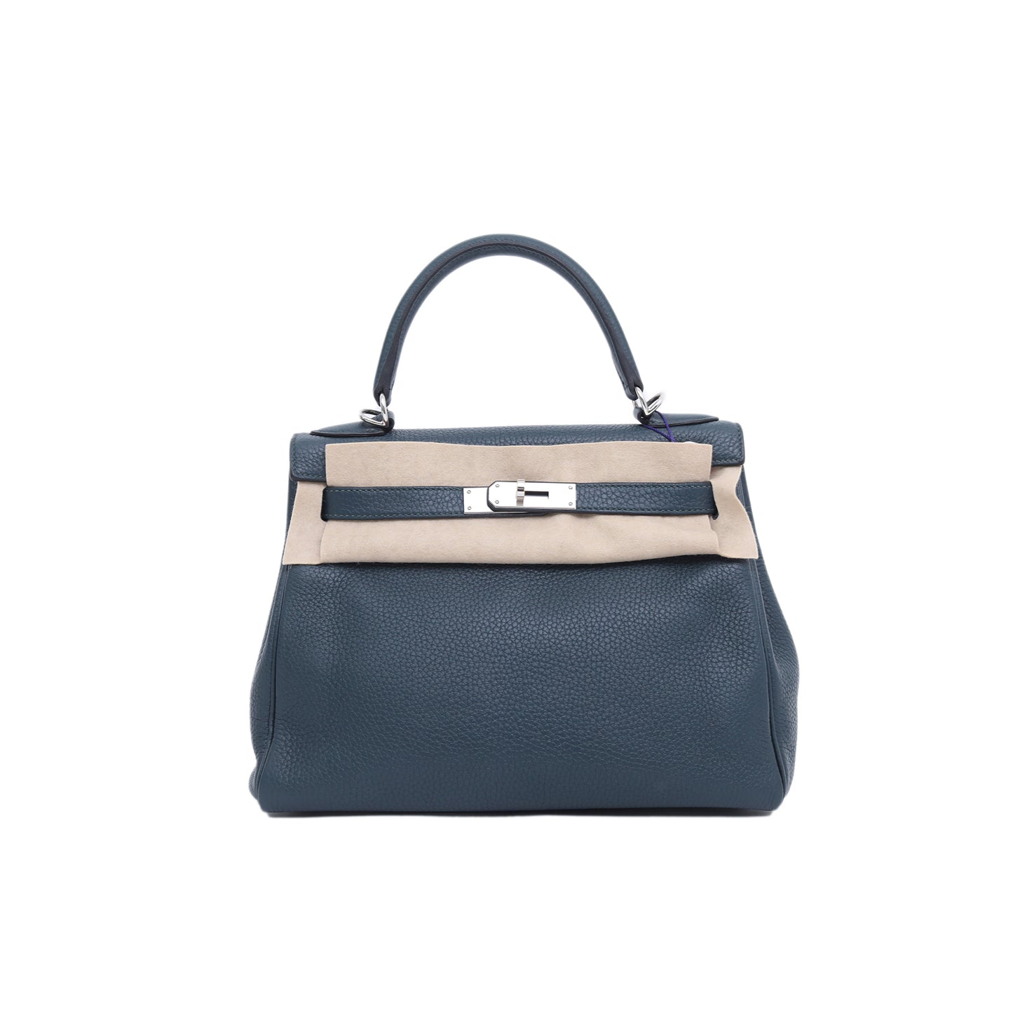 Hermès Kelly 28 6O Vert Cypress Taurillon Clemence Palladium Hardware