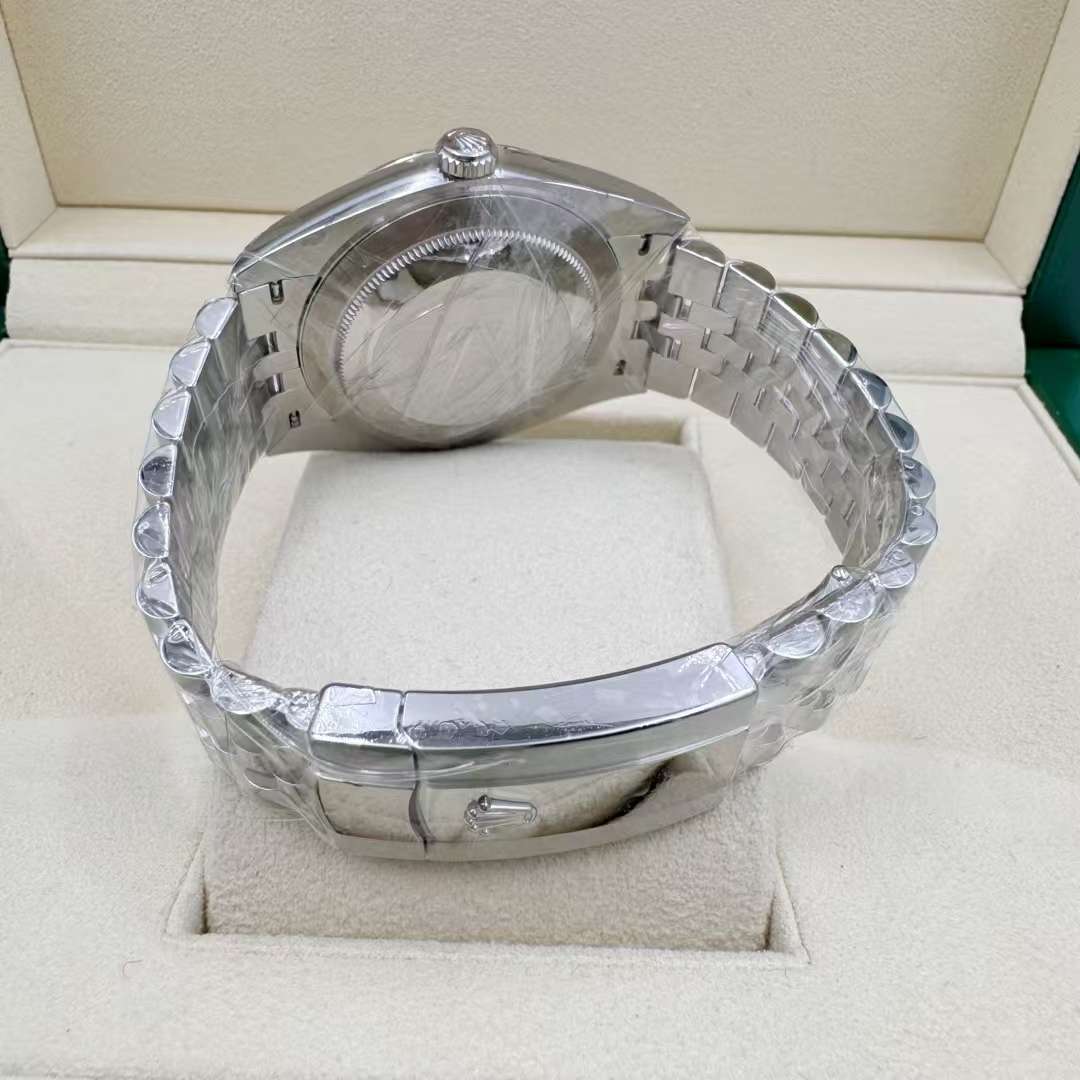 2025 Brand New Rolex - 126334-0016 Datejust 41 Stainless Steel Fluted / Jubilee / Blue - Diamond