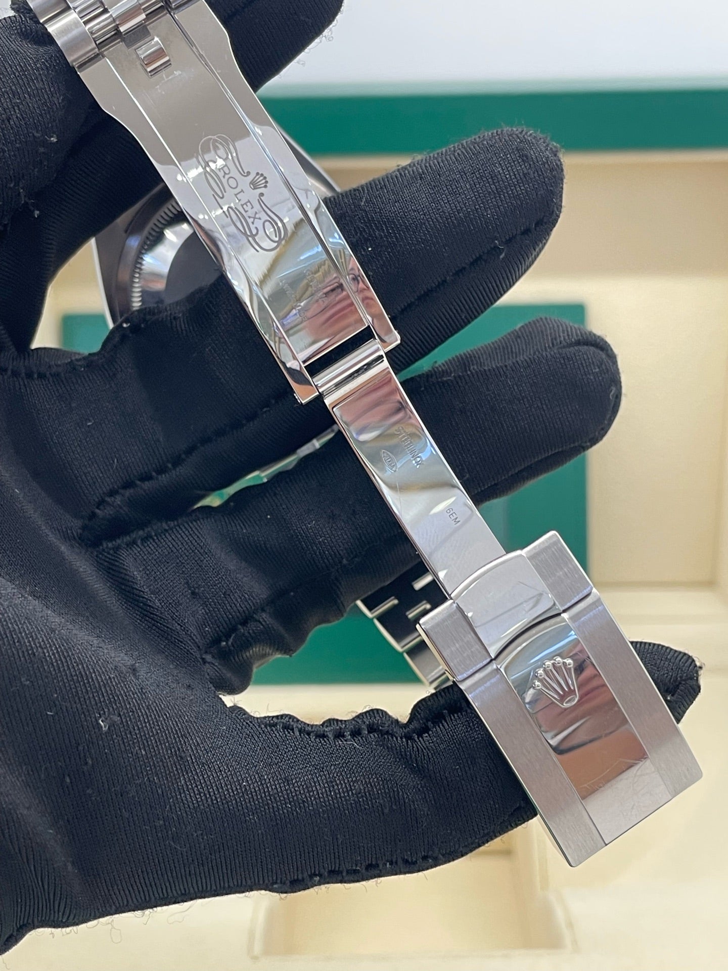 2025 Brand New Rolex - 126234-0045 Datejust 36 Stainless Steel / Fluted / Slate - Roman / Jubilee