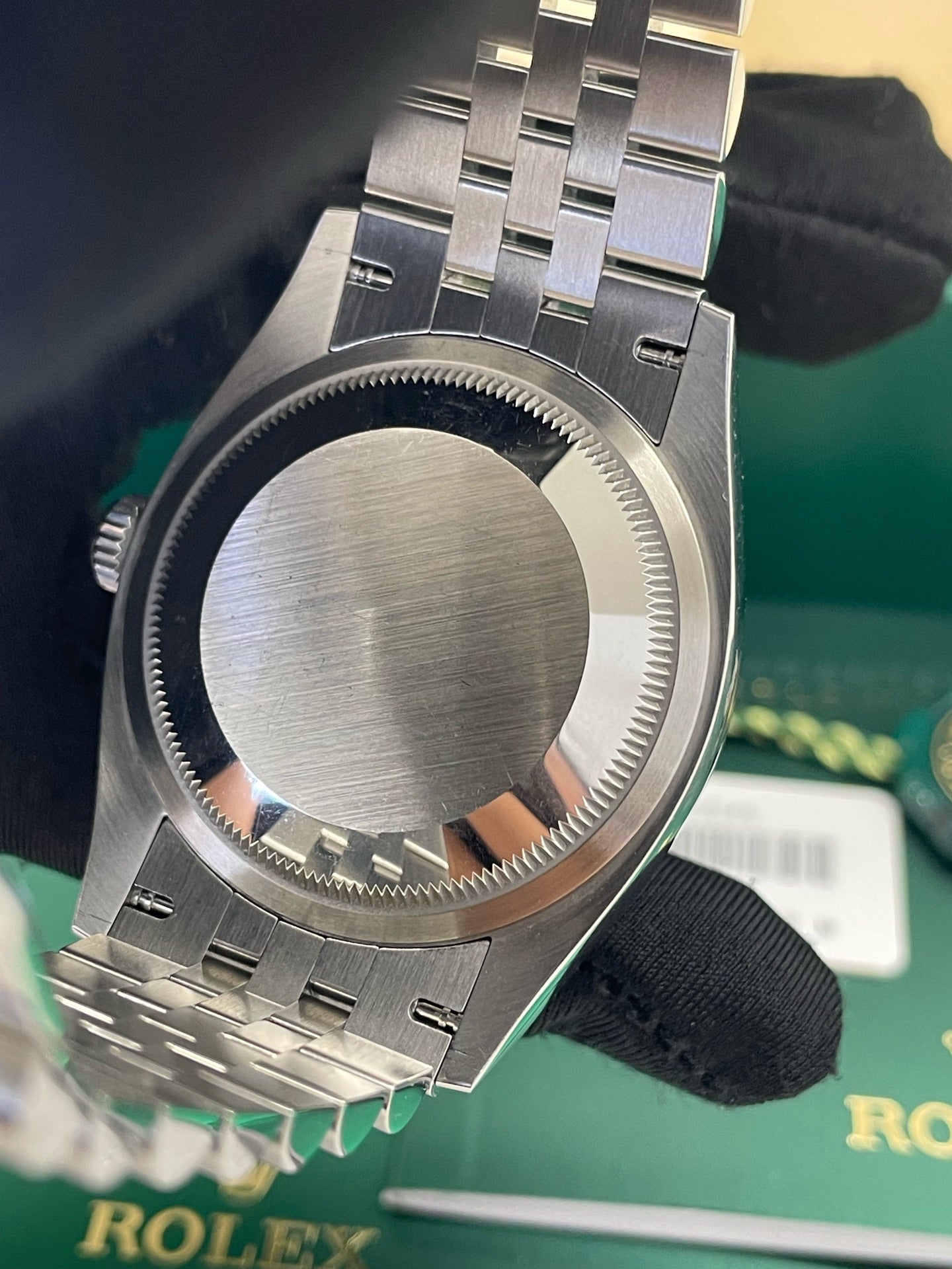 2025 Brand New Rolex - 126234-0045 Datejust 36 Stainless Steel / Fluted / Slate - Roman / Jubilee