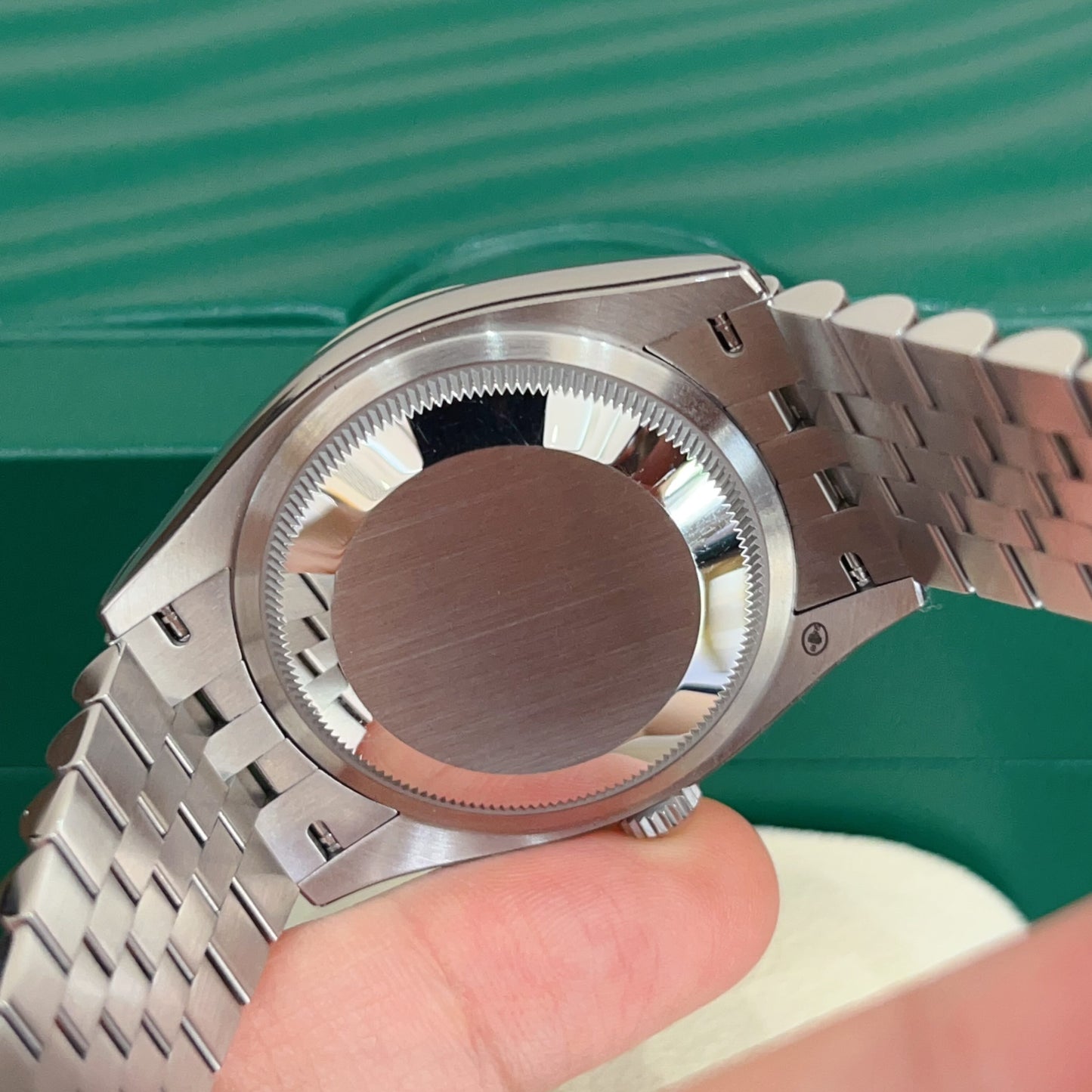 2025 Brand New Rolex - 126234-0017 Datejust 36 Stainless Steel / Fluted / Blue / Jubilee