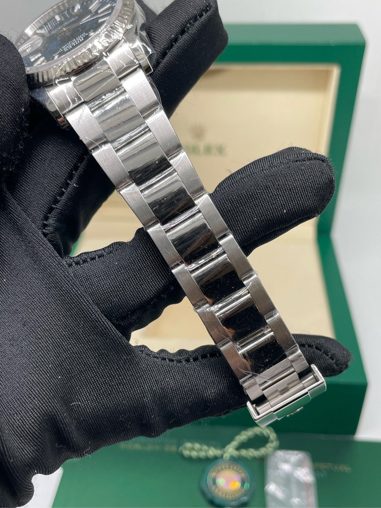 2024 Pre-owned Rolex - 126234-0018 Datejust 36 Stainless Steel / Fluted / Blue / Oyster