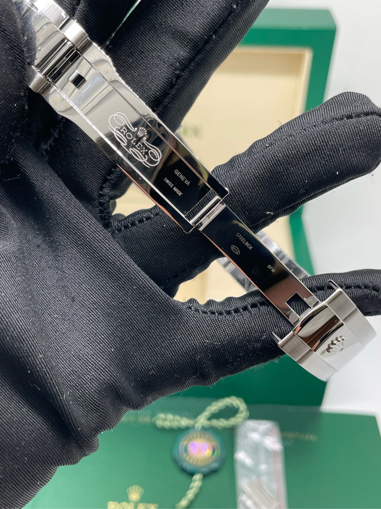 2024 Pre-owned Rolex - 126234-0018 Datejust 36 Stainless Steel / Fluted / Blue / Oyster