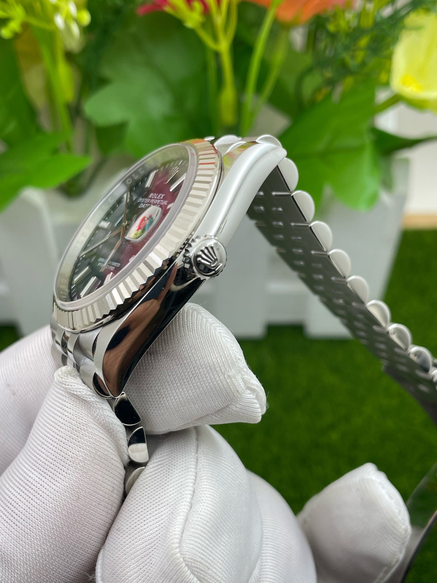 2023 Pre-owned Rolex - 126234-0049 Datejust 36 Stainless Steel / Fluted / Blue - Fluted / Jubilee