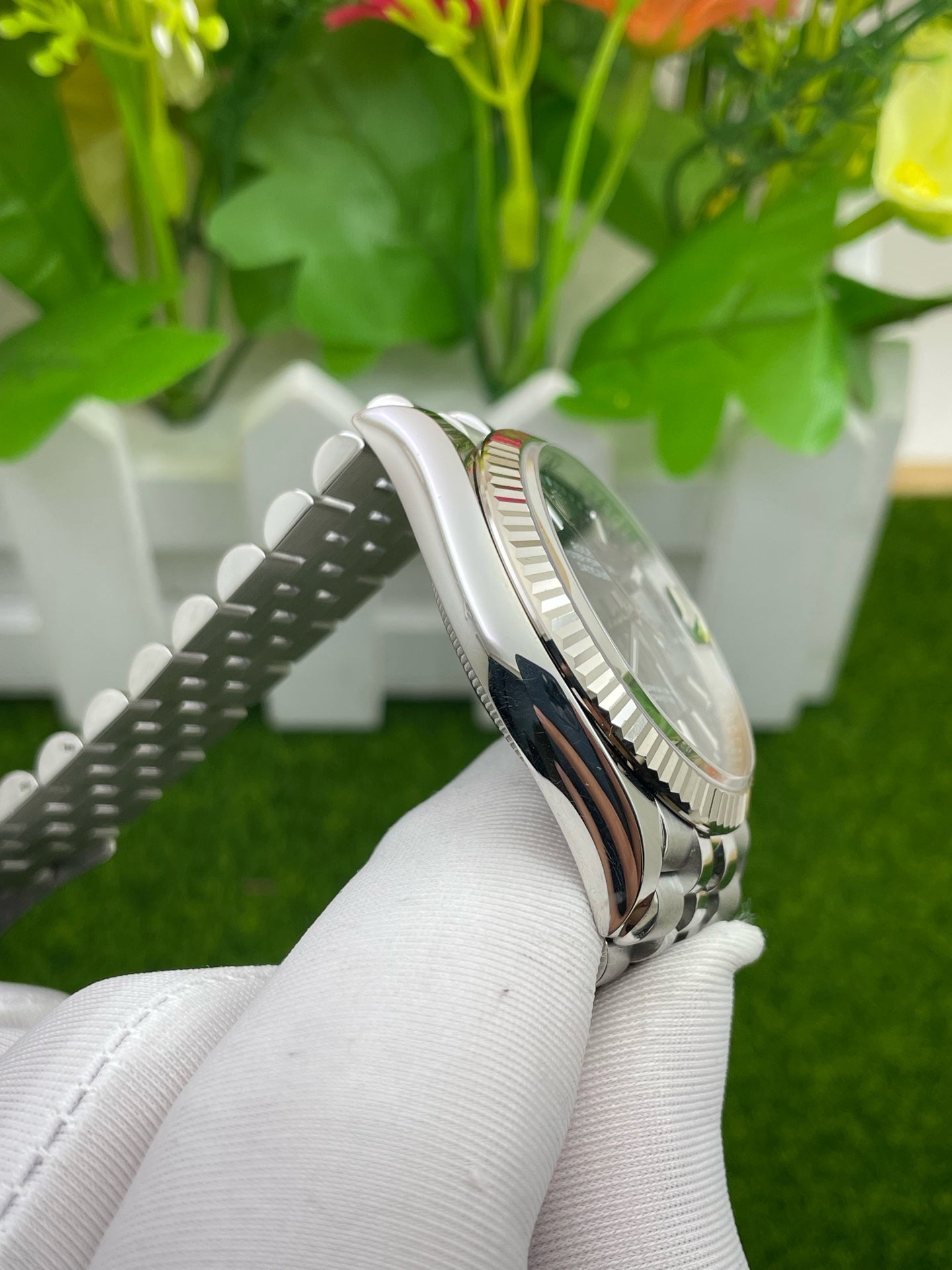 2023 Pre-owned Rolex - 126234-0049 Datejust 36 Stainless Steel / Fluted / Blue - Fluted / Jubilee