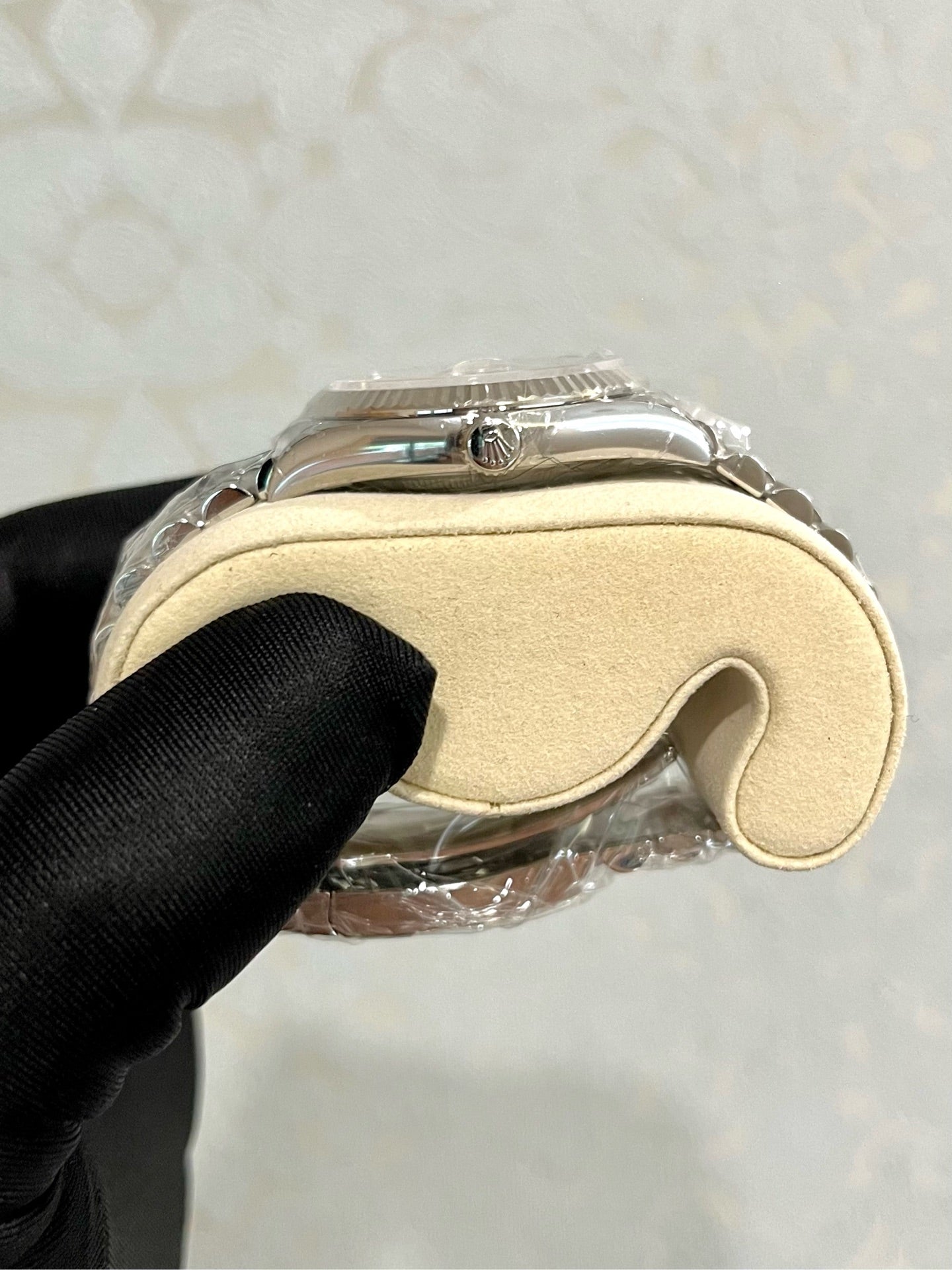 2025 Brand New Rolex - 126234-0031 Datejust 36 Stainless Steel / Fluted / Pink Roman-Diamonds / Jubilee