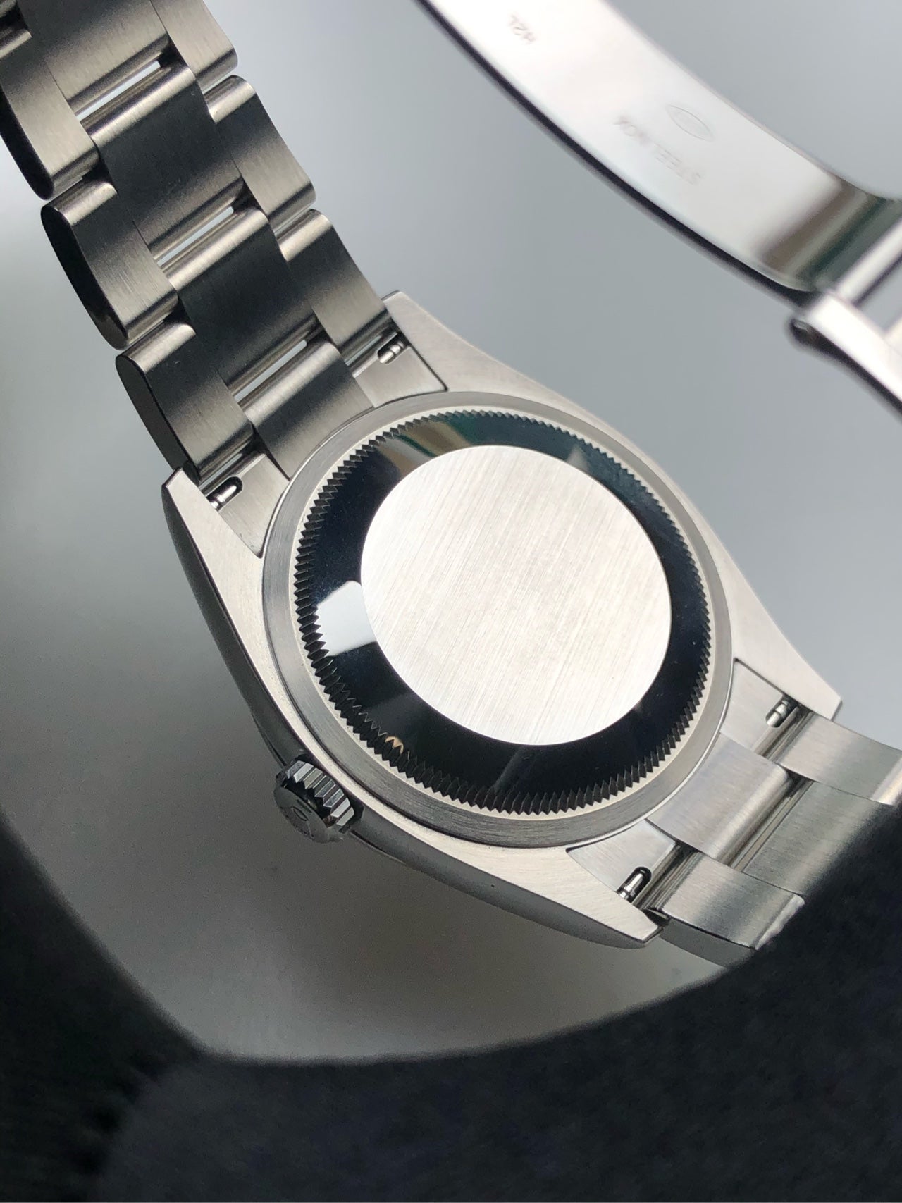 2025 Pre-owned Rolex - 126234-0032 Datejust 36 Stainless Steel / Fluted / Pink Roman-Diamonds / Oyster