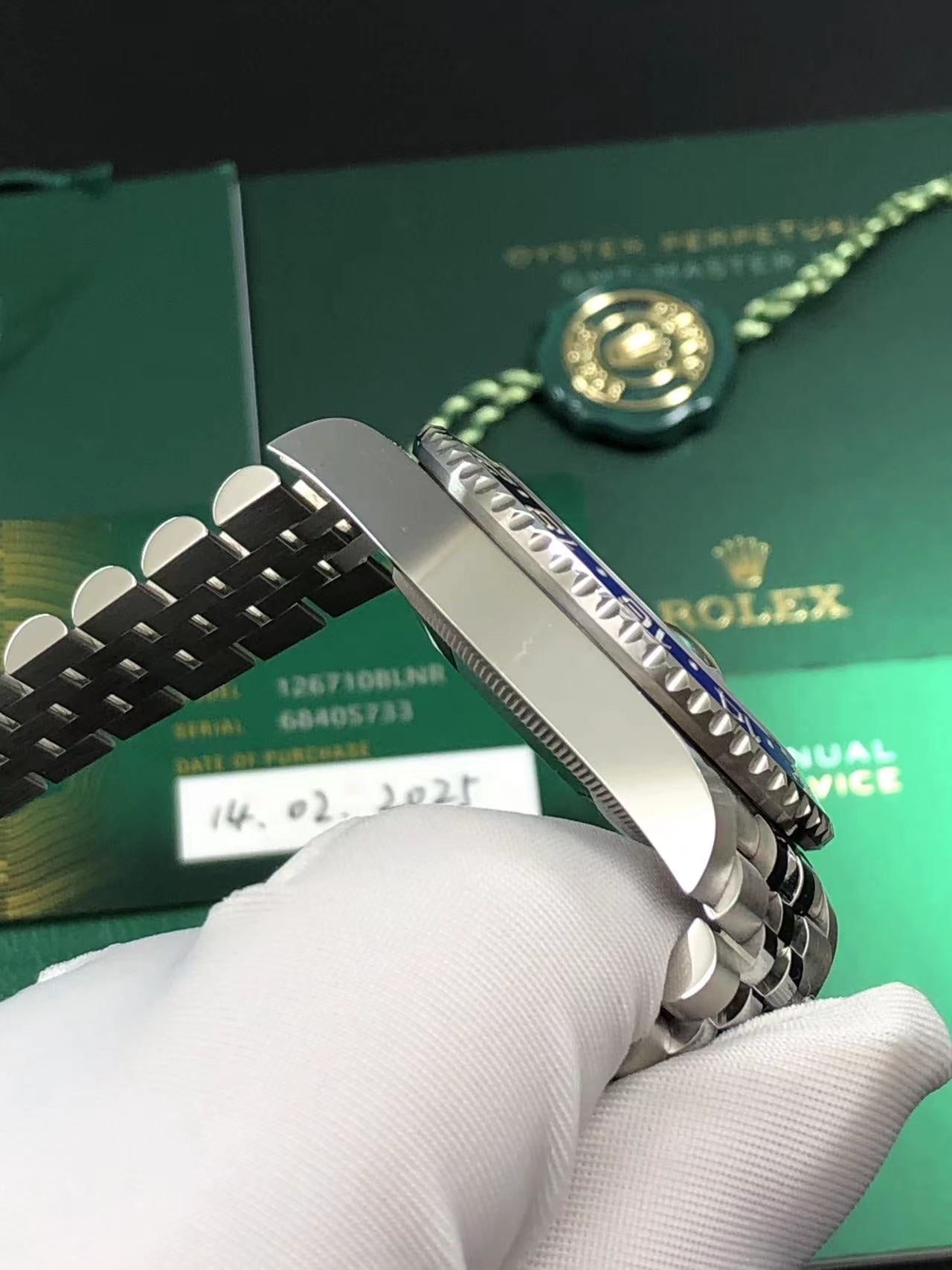 2025 Unworn Rolex - 126710BLNR-0002 GMT-Master II Stainless Steel / BLNR / Jubilee