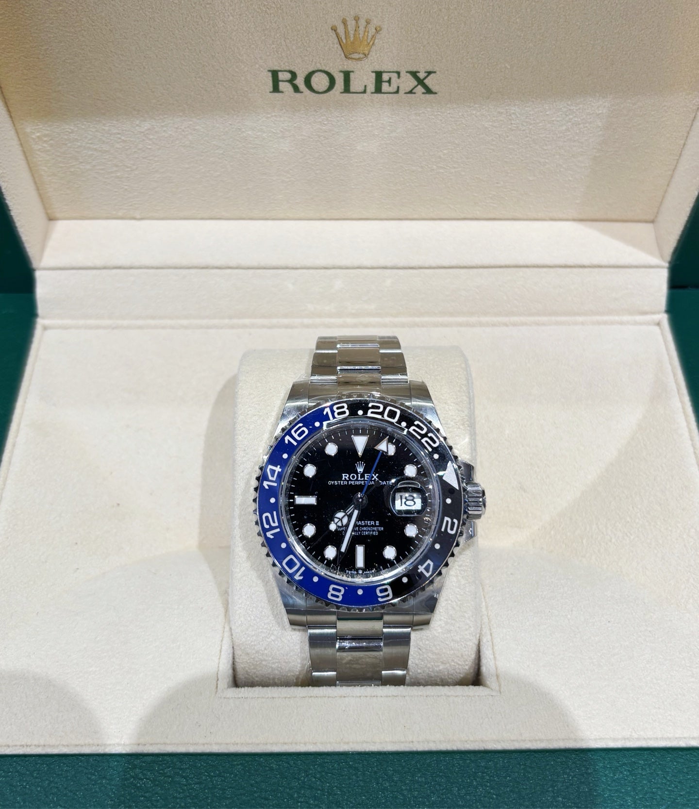 2025 Brand New Rolex - 126710BLNR-0003 GMT-Master II Stainless Steel / BLNR / Oyster
