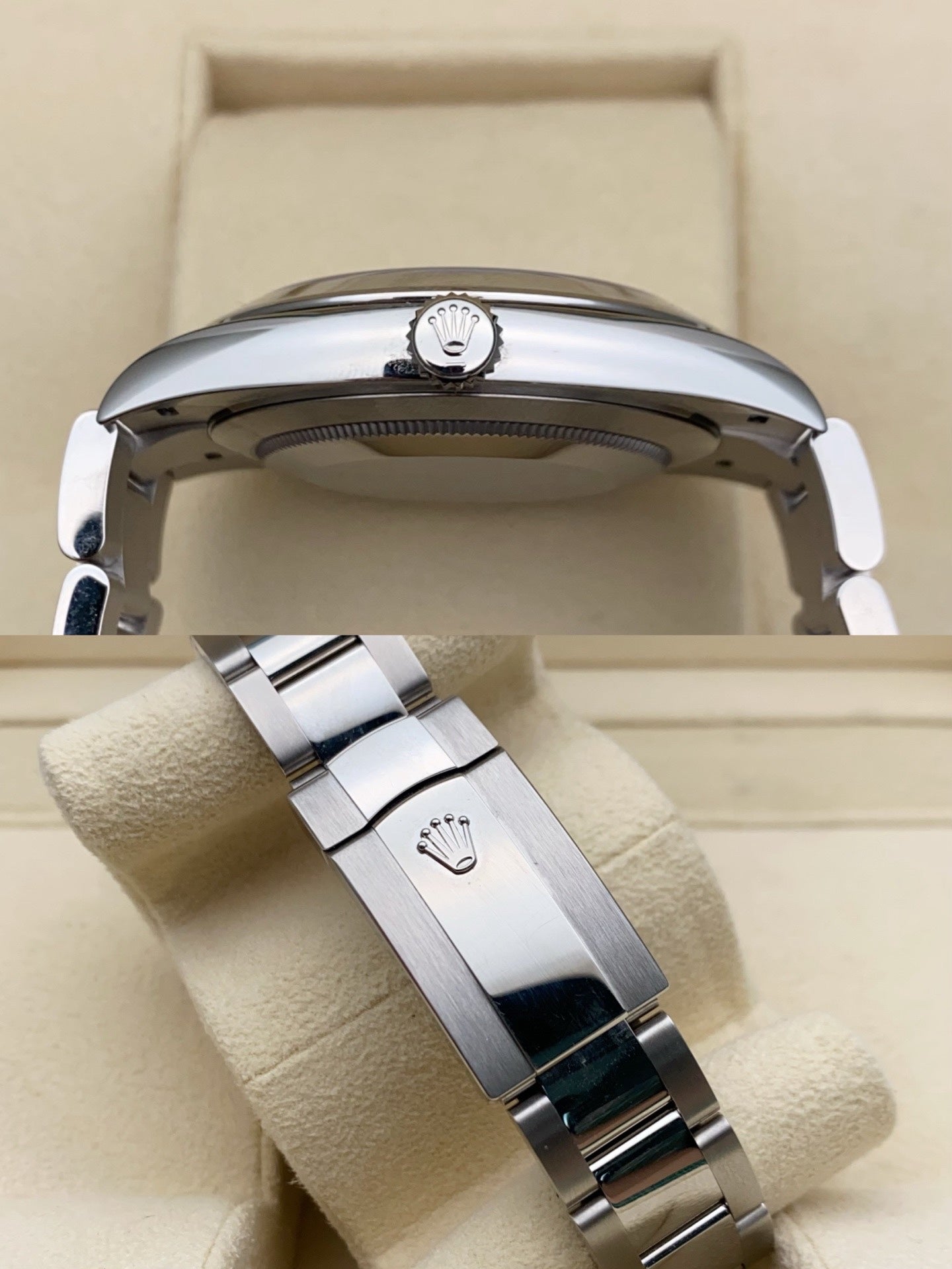 2025 Brand New Rolex - 126300-0007 Datejust 41 Stainless Steel Smooth / Oyster / Dark Rhodium