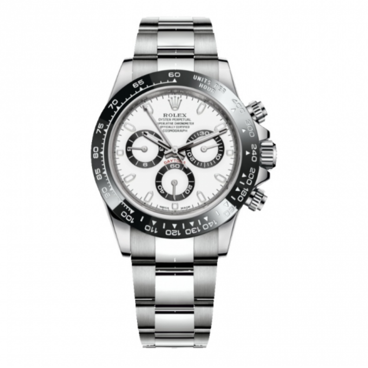 2022 Pre-owned Rolex - 116500LN-0001 Cosmograph Daytona Steel / Cerachrom / White