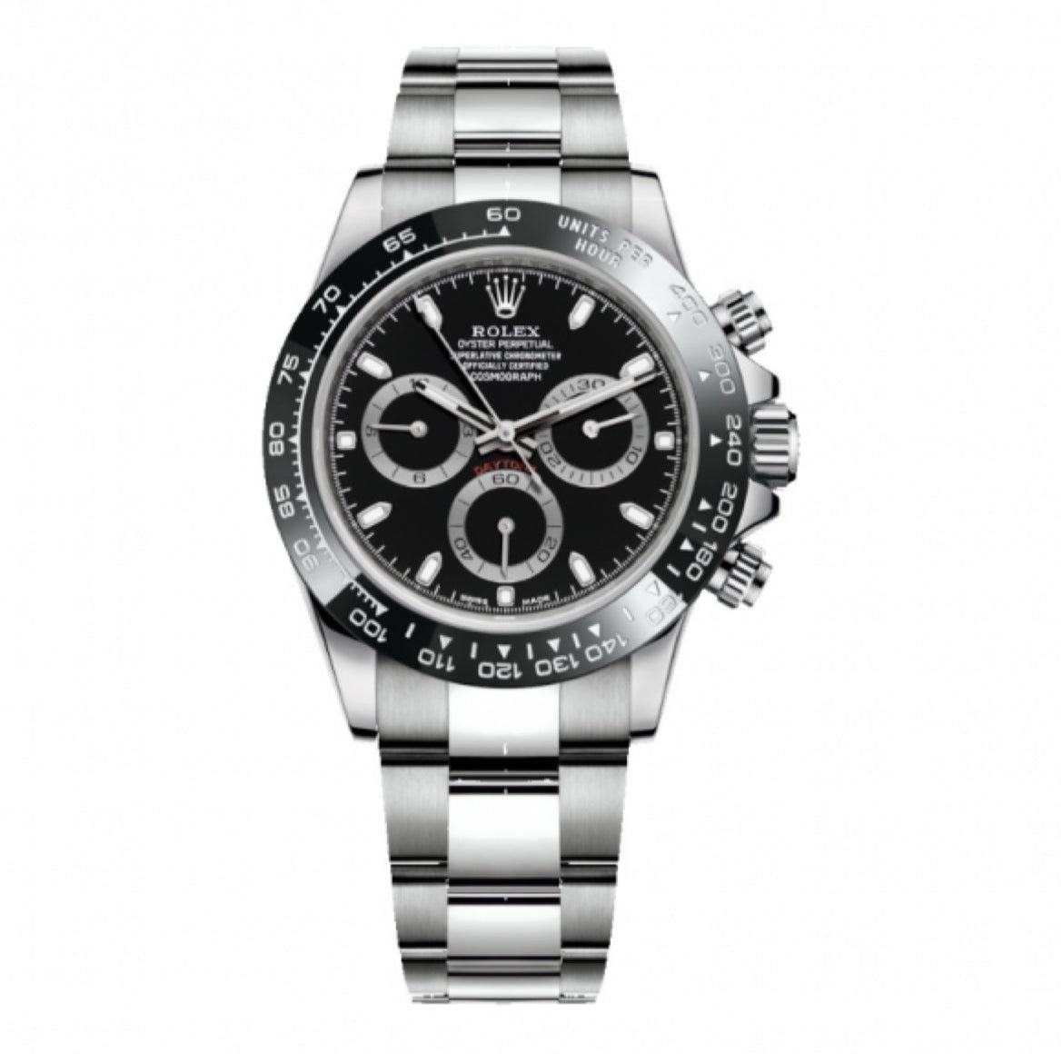 2023 Pre-owned Rolex - 116500LN-0002 Cosmograph Daytona Steel / Cerachrom / Black