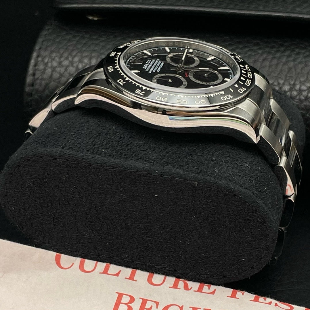 2025 Brand New Rolex - 126500LN-0002 Cosmograph Daytona Stainless Steel - Cerachrom / Black / Oyster