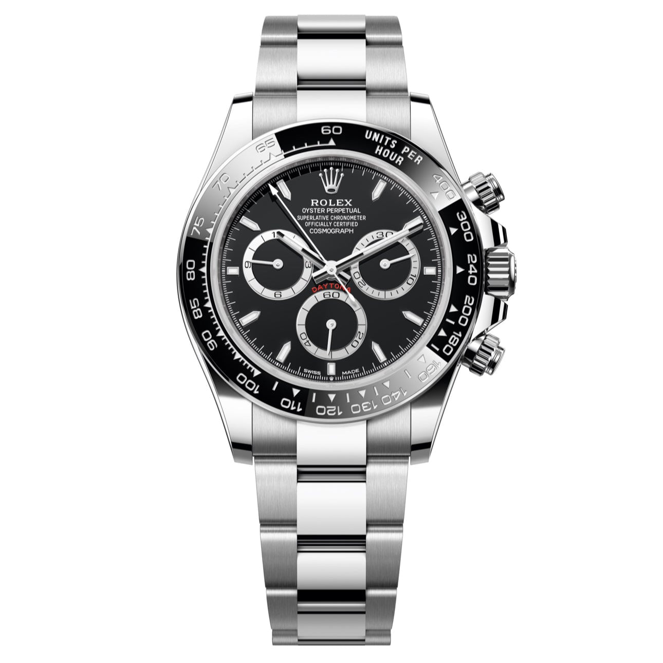 2025 Brand New Rolex - 126500LN-0002 Cosmograph Daytona Stainless Steel - Cerachrom / Black / Oyster