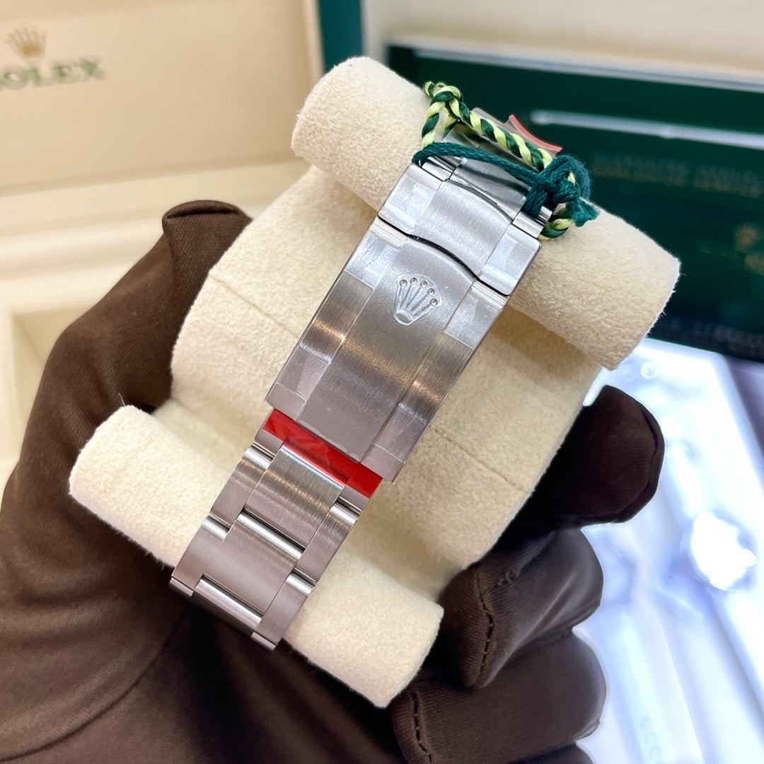 2022 Pre-owned Rolex - 124300-0006 Oyster Perpetual 41 Stainless Steel / Turquoise