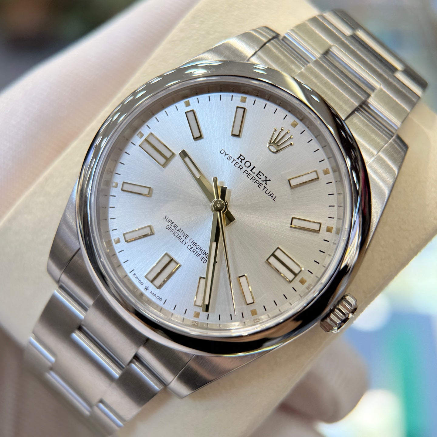 2025 Brand New Rolex - 124300-0001 Oyster Perpetual 41 Stainless Steel / Silver