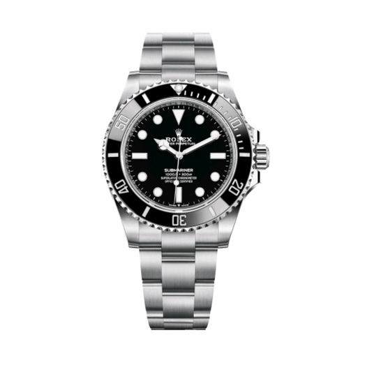 2025 Brand New Rolex - 124060-0001 Submariner No-Date 41 / Stainless Steel / Black / Cerachrom