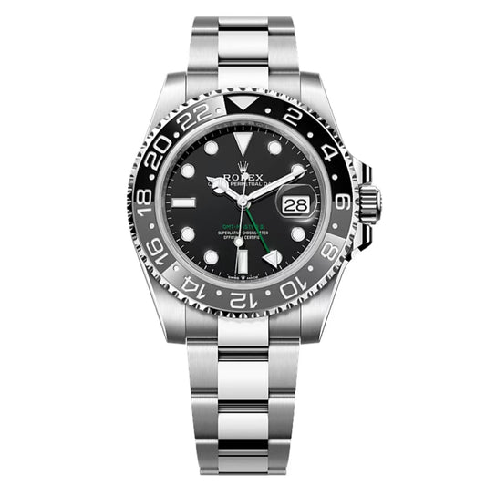 2024 Pre-owned Rolex - 126710GRNR-0004 GMT-Master II Stainless Steel / GRNR/ Oyster