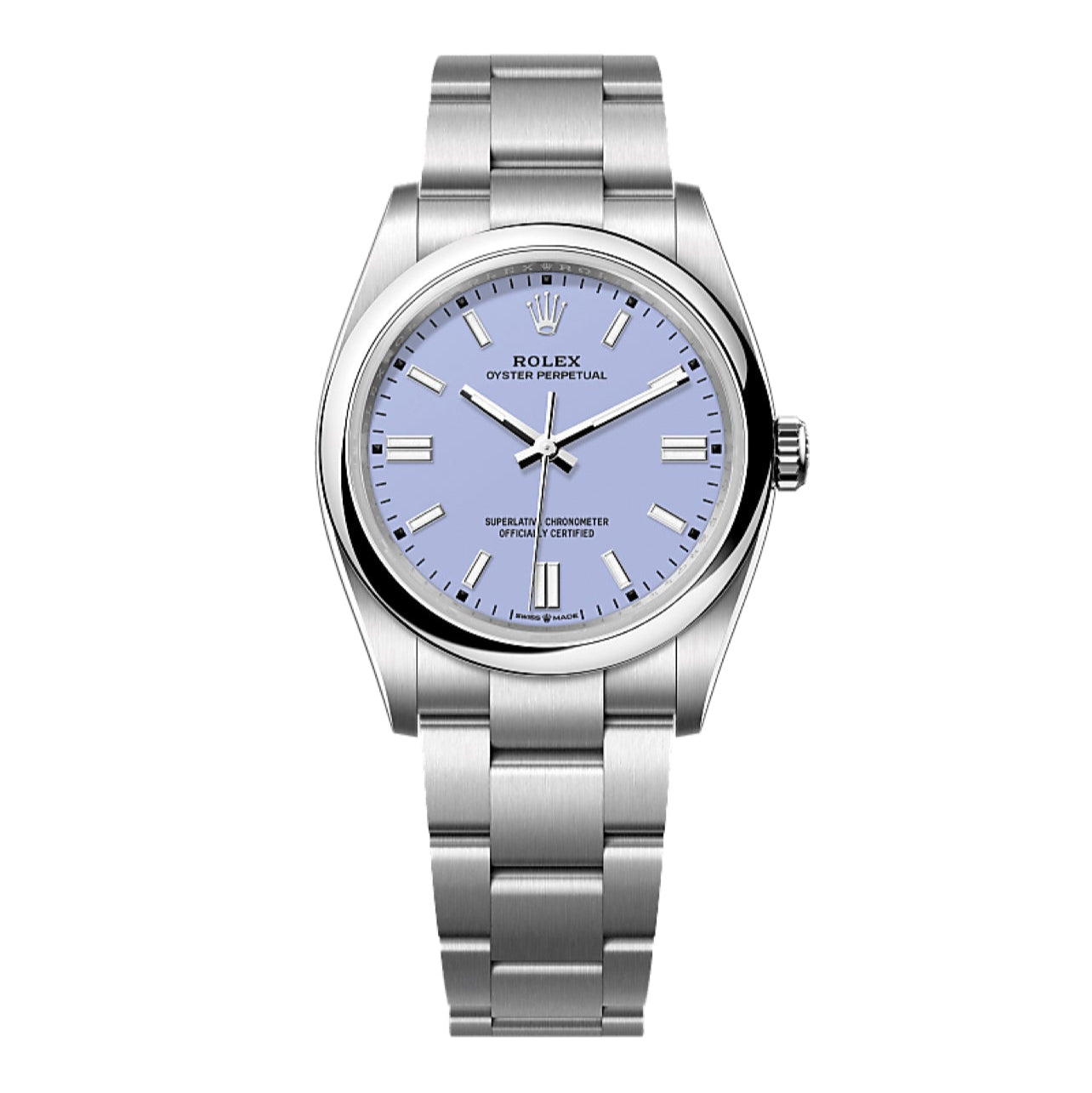 2025 Brand New Rolex - 126000-0013 Oyster Perpetual 36 Stainless Steel / Lavender