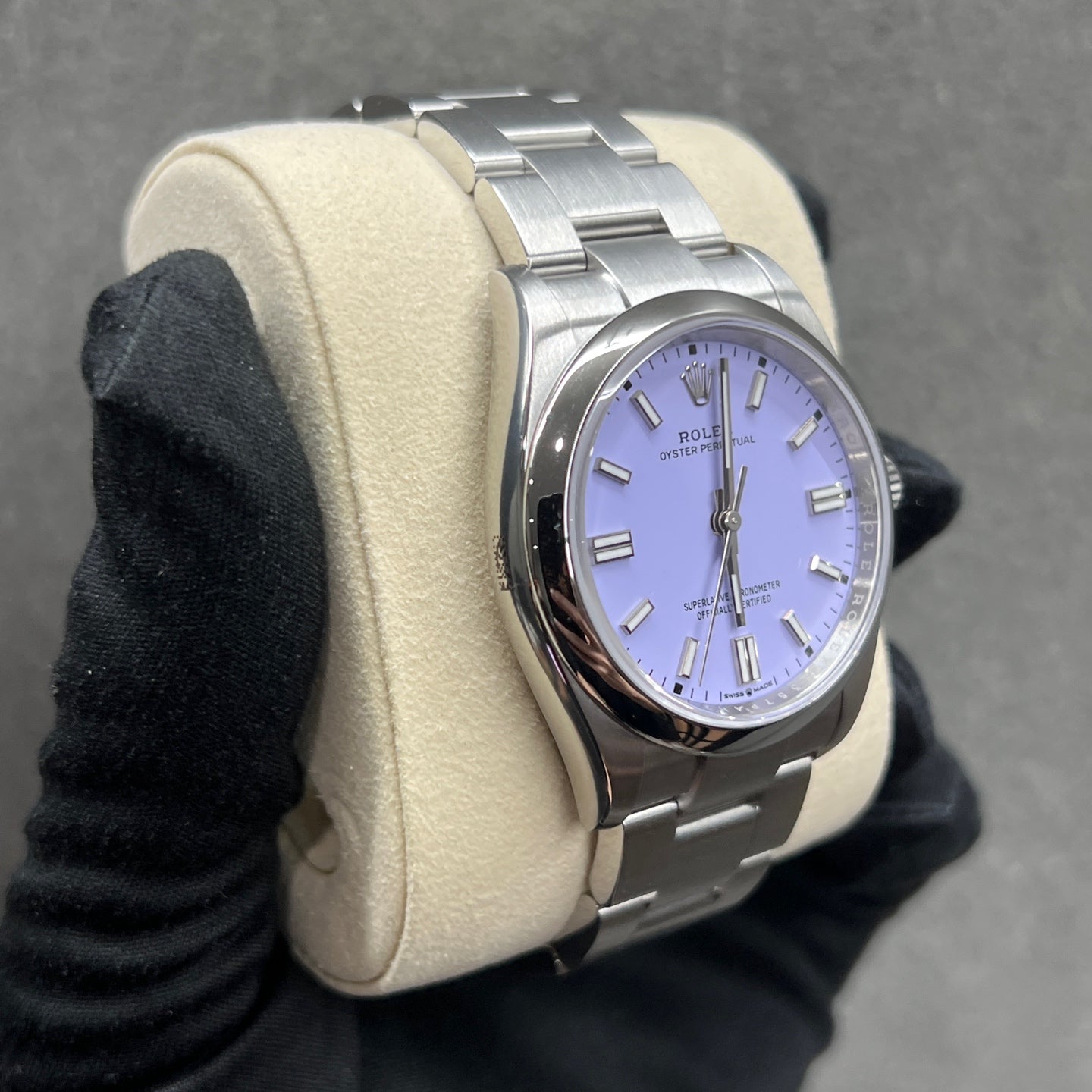 2025 Brand New Rolex - 126000-0013 Oyster Perpetual 36 Stainless Steel / Lavender