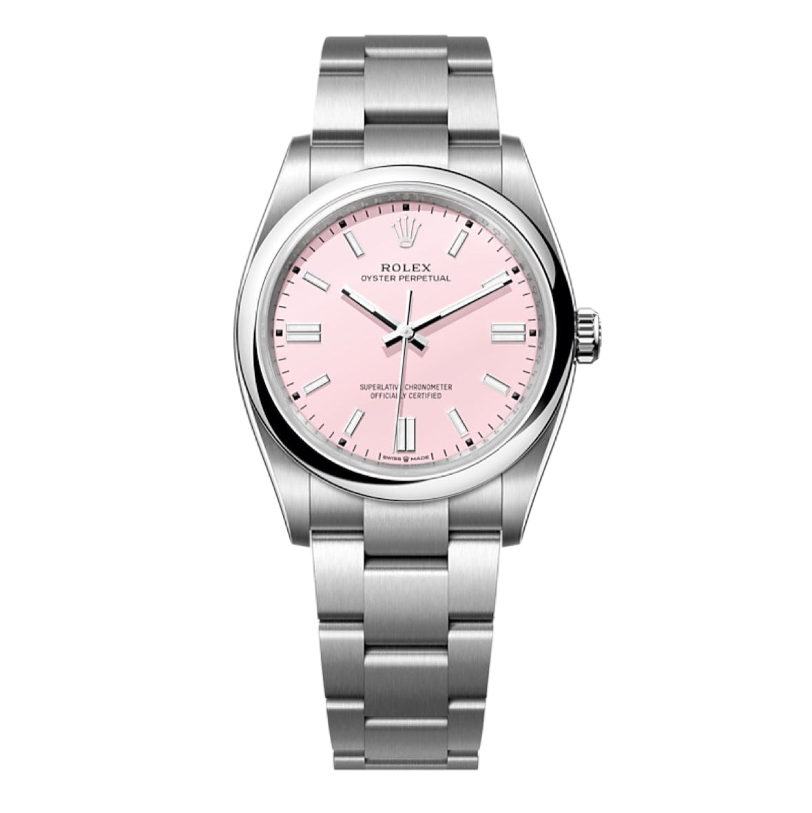2025 Brand New Rolex - 126000-0008 Oyster Perpetual 36 Stainless Steel / Pink