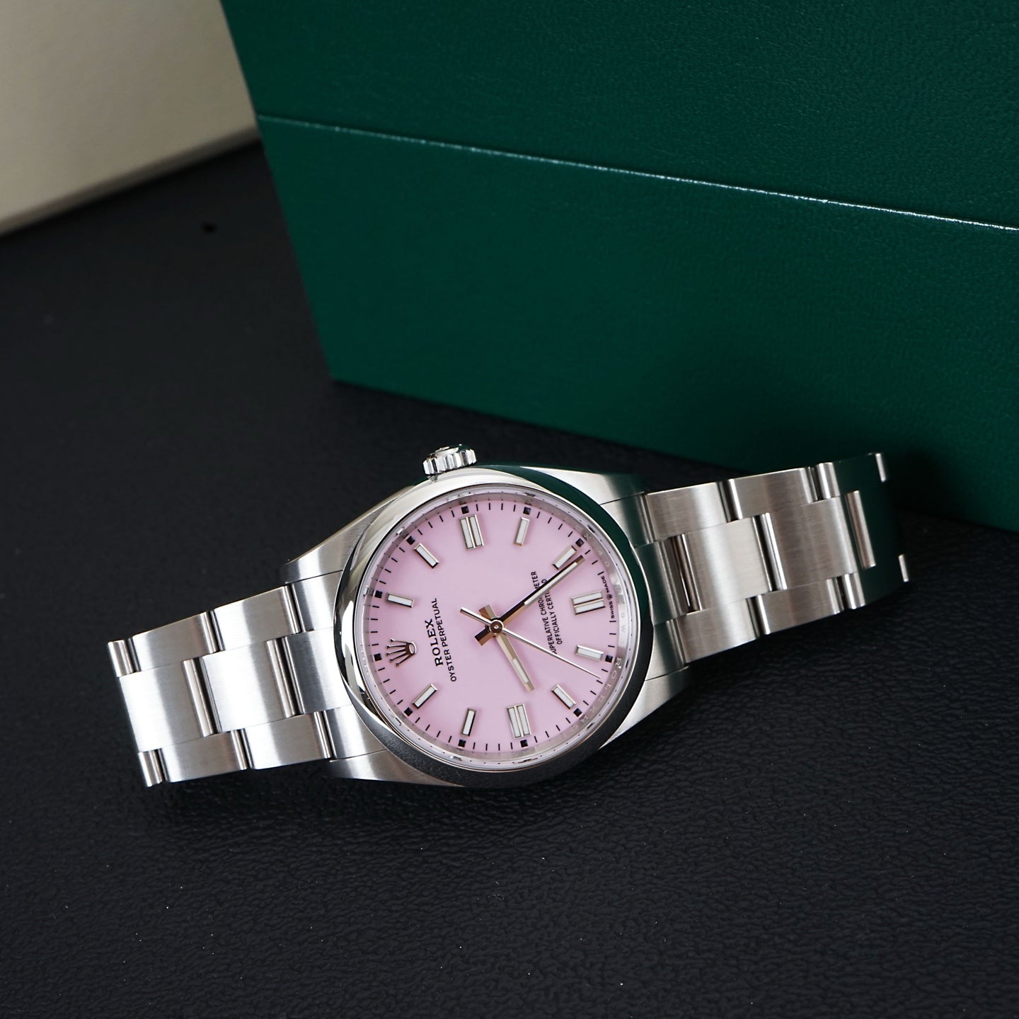 2025 Brand New Rolex - 126000-0008 Oyster Perpetual 36 Stainless Steel / Pink