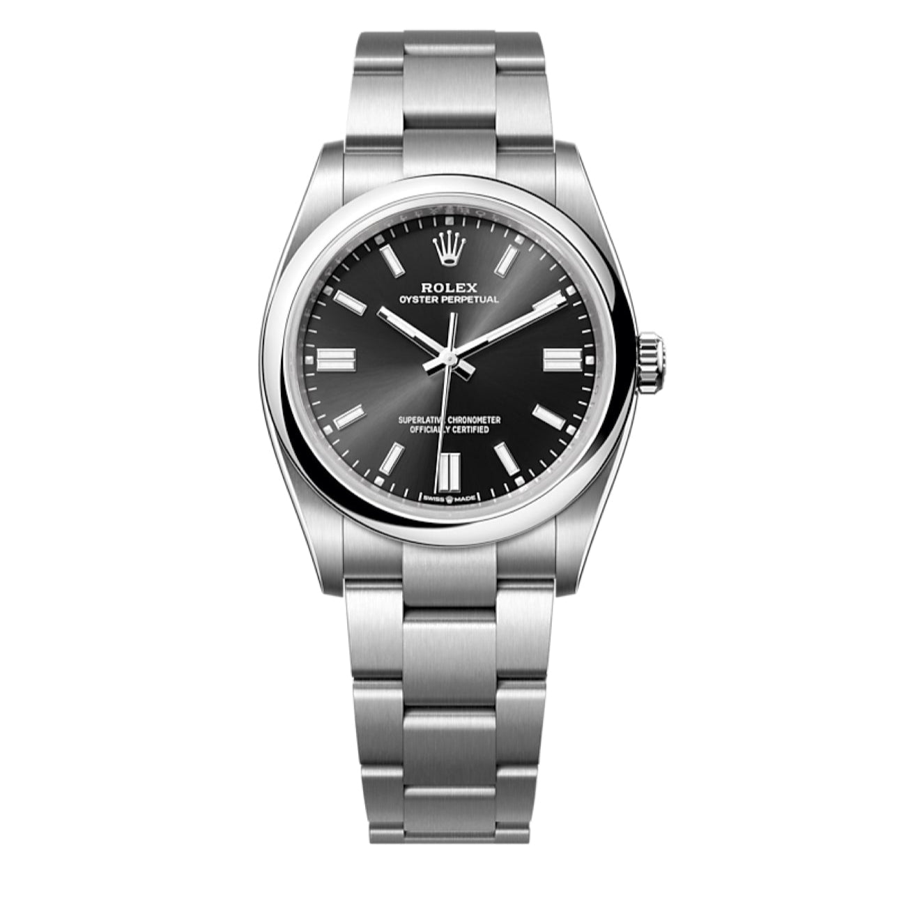 2023 Pre-owned Rolex - 126000-0002 Oyster Perpetual 36 Stainless Steel / Black