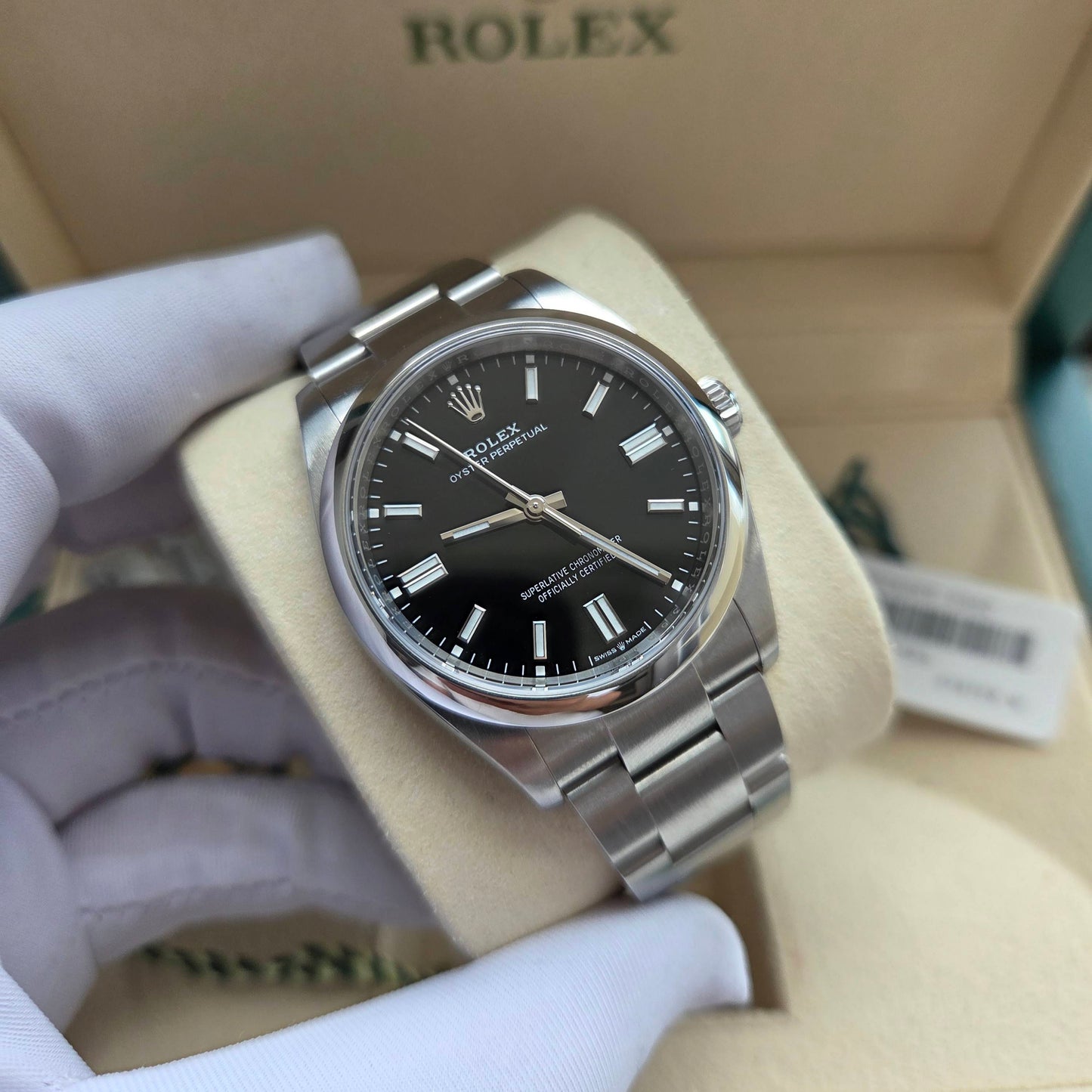 2023 Pre-owned Rolex - 126000-0002 Oyster Perpetual 36 Stainless Steel / Black