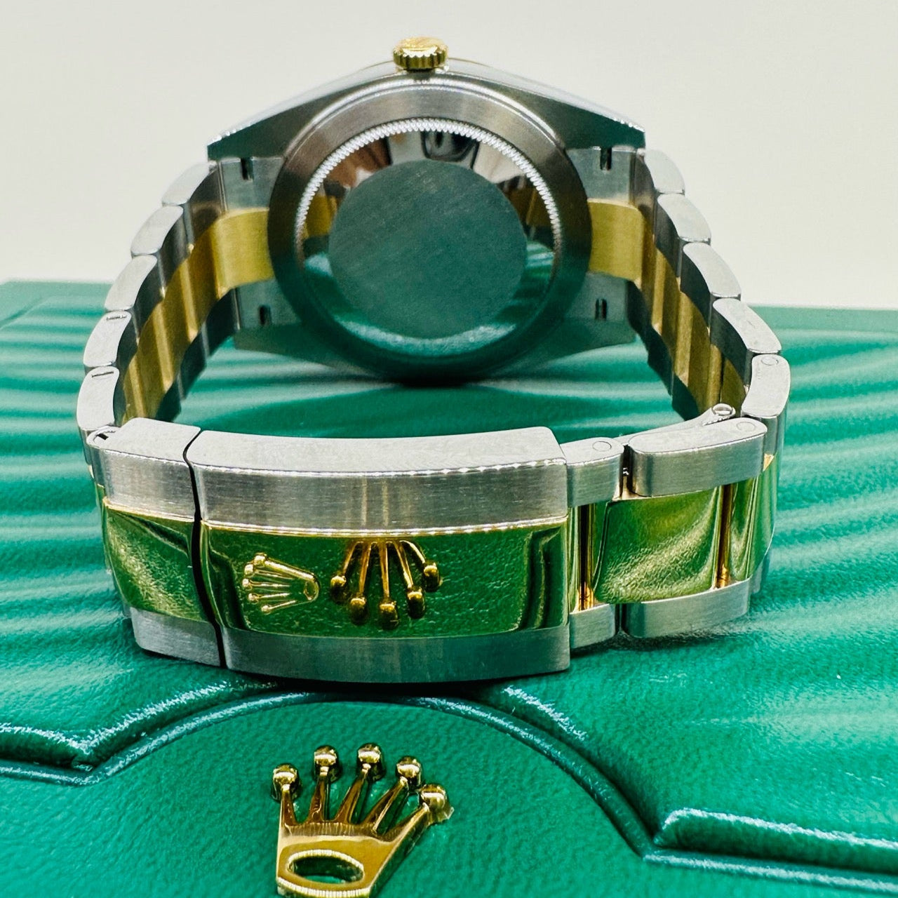 2025 Brand New Rolex - 126333-0009 Datejust 41 Rolesor Yellow Fluted / Oyster / Champagne