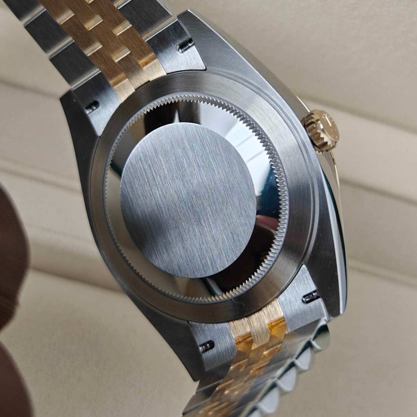 2025 Brand New Rolex - 126333-0002 Datejust 41 Rolesor Yellow Fluted / Jubilee / Silver