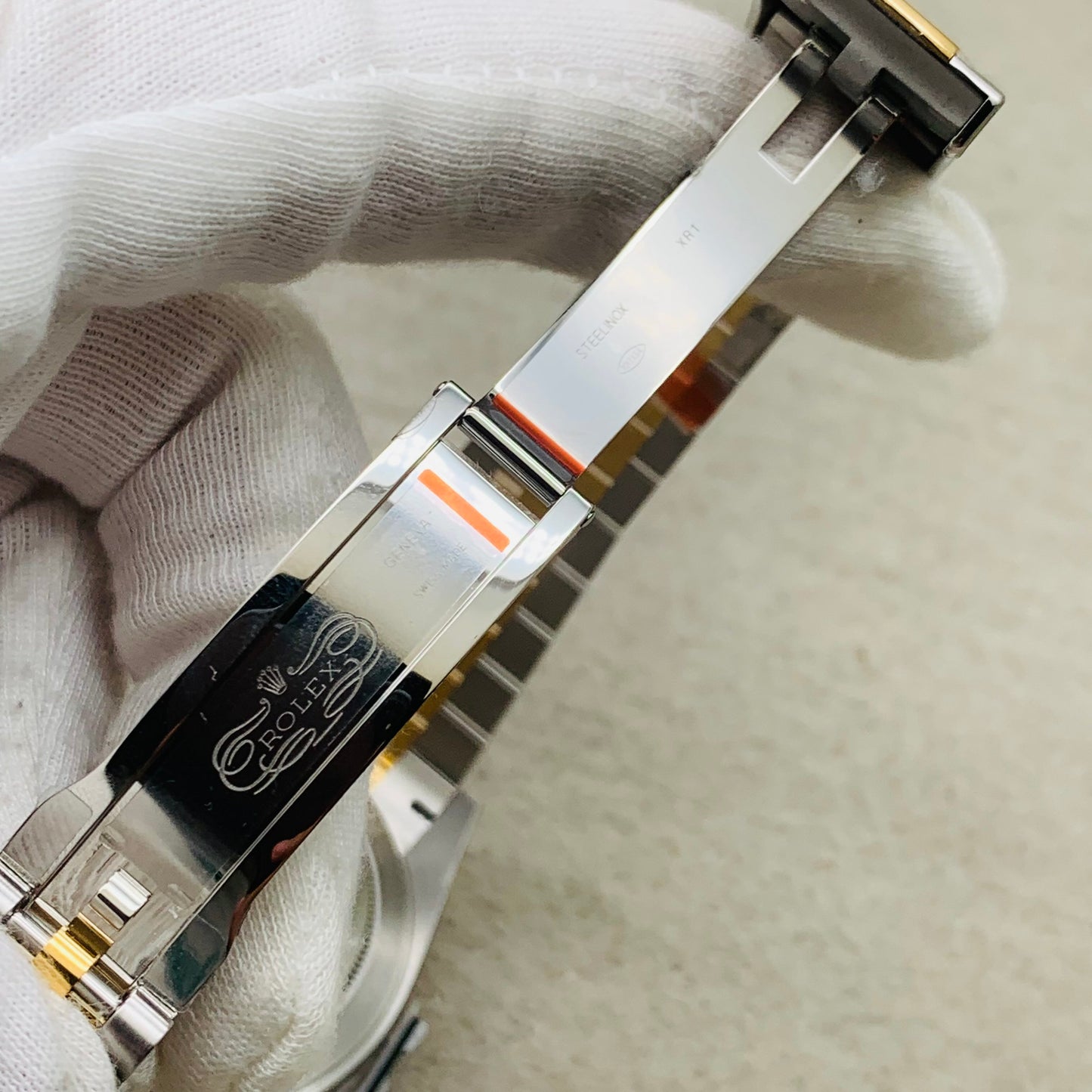 2024 Pre-owned Rolex - 126333-0016 Datejust 41 Rolesor Yellow Fluted / Jubilee / White