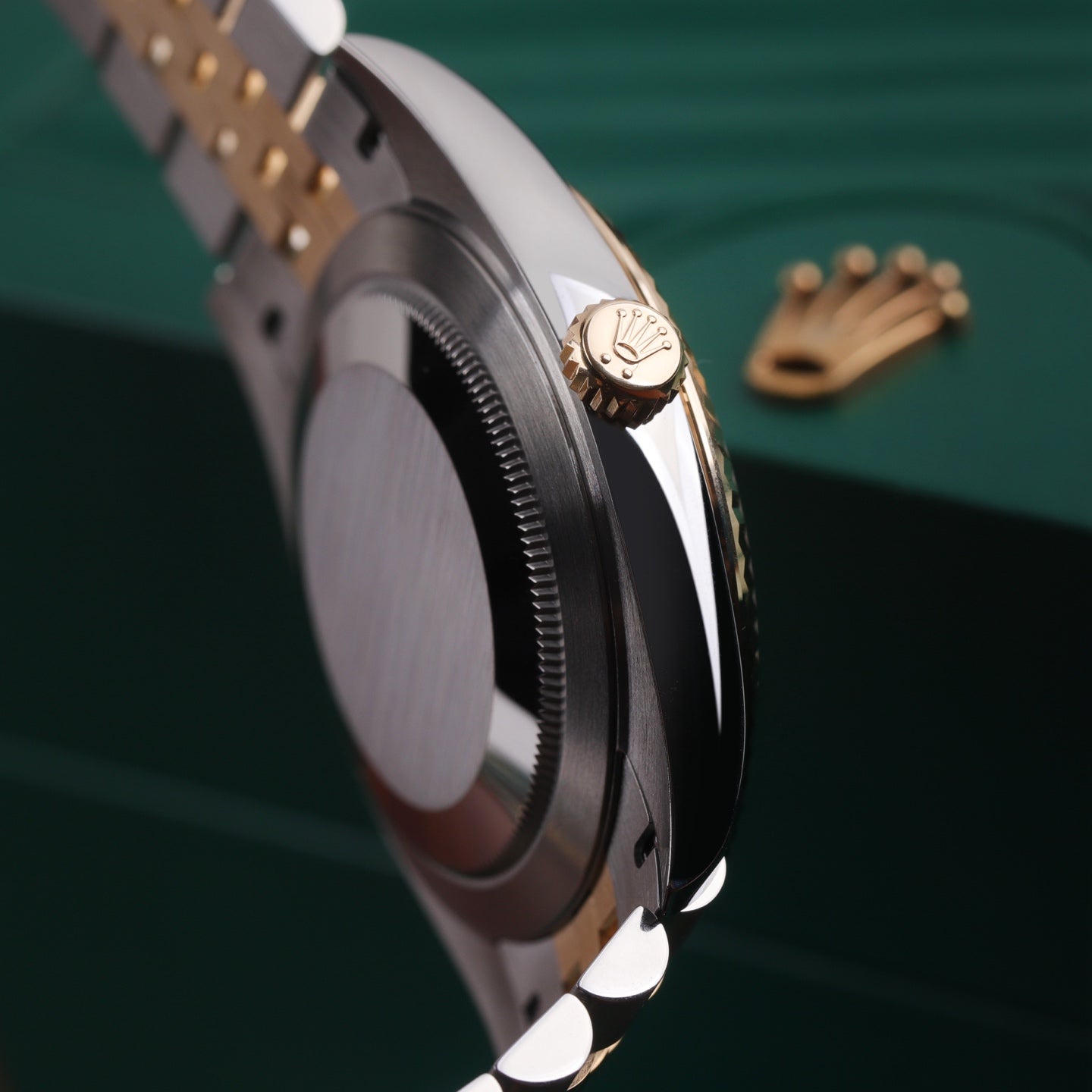 2025 Brand New Rolex - 126333-0012 Datejust 41 Rolesor Yellow Fluted / Jubilee / Champagne - Diamond