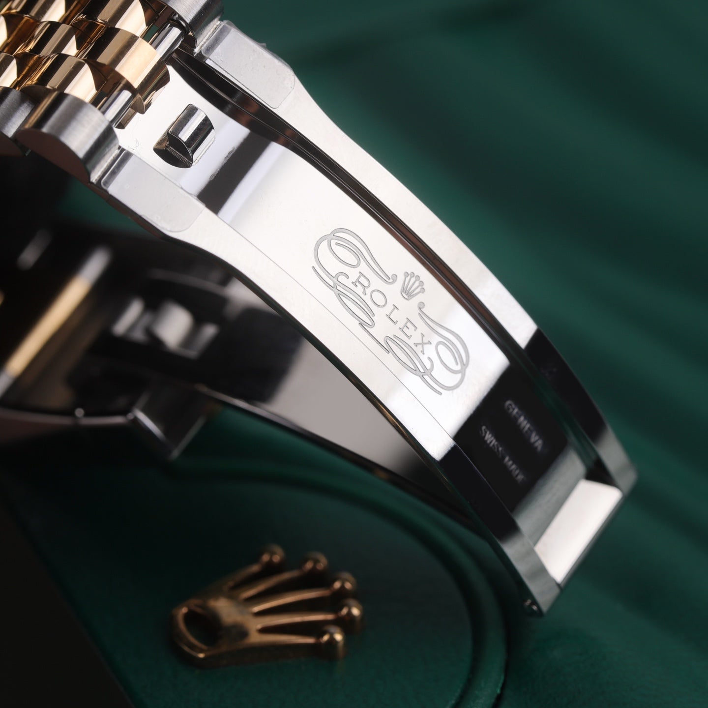 2025 Brand New Rolex - 126333-0012 Datejust 41 Rolesor Yellow Fluted / Jubilee / Champagne - Diamond