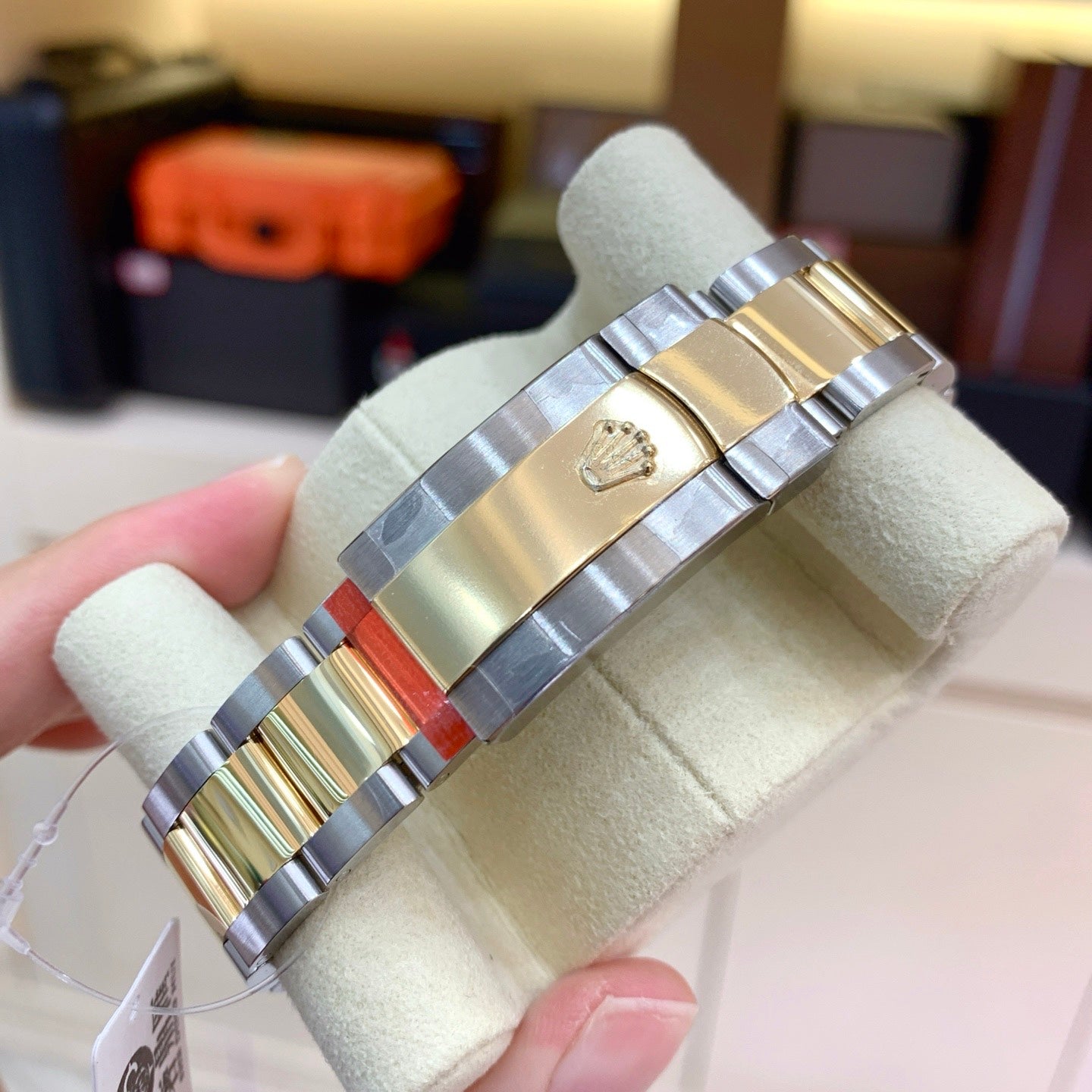 2025 Brand New Rolex - 126333-0011 Datejust 41 Rolesor Yellow Fluted / Oyster / Champagne - Diamond