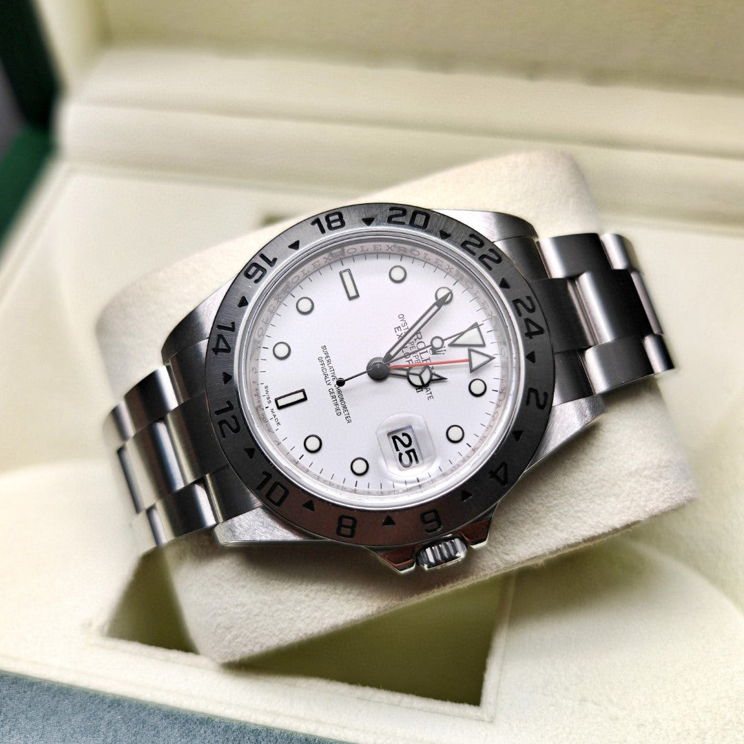 2011 Unworn Rolex - 16570 Explorer II White Superluminova