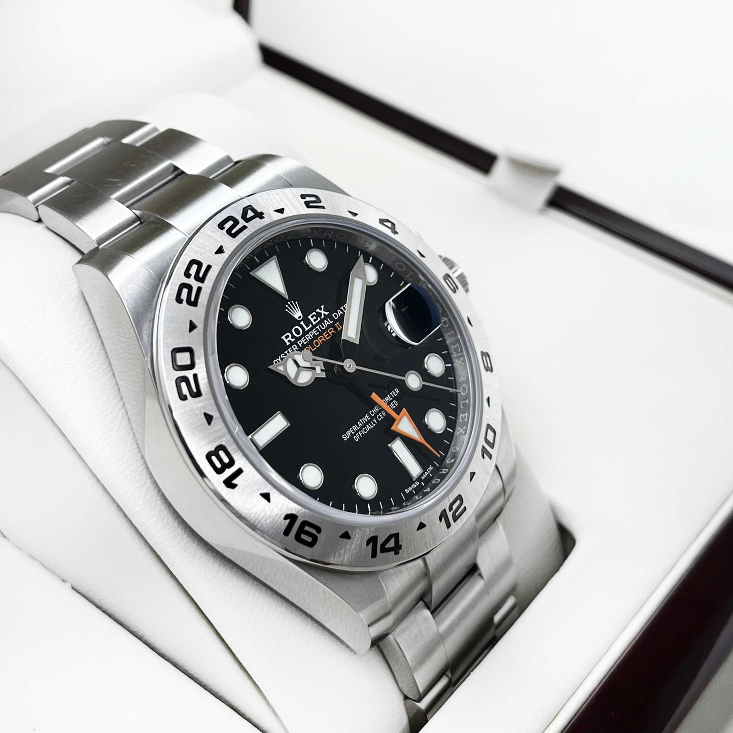 2020 Pre-owned Rolex - 216570-0002 Explorer II Stainless Steel / Black