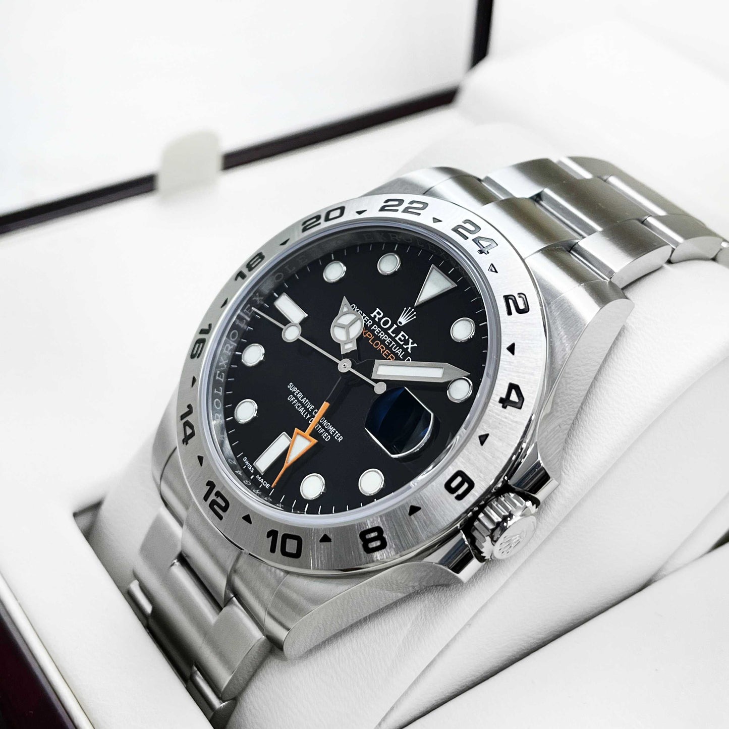 2020 Pre-owned Rolex - 216570-0002 Explorer II Stainless Steel / Black