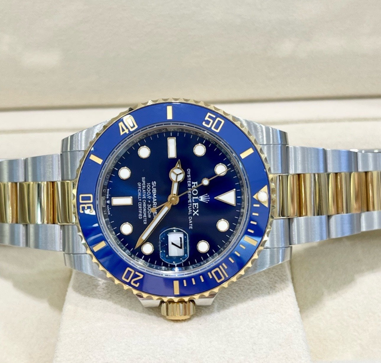2025 Brand New Rolex - 126613LB-0002 Submariner Date 41 Stainless Steel / Yellow Gold / Blue