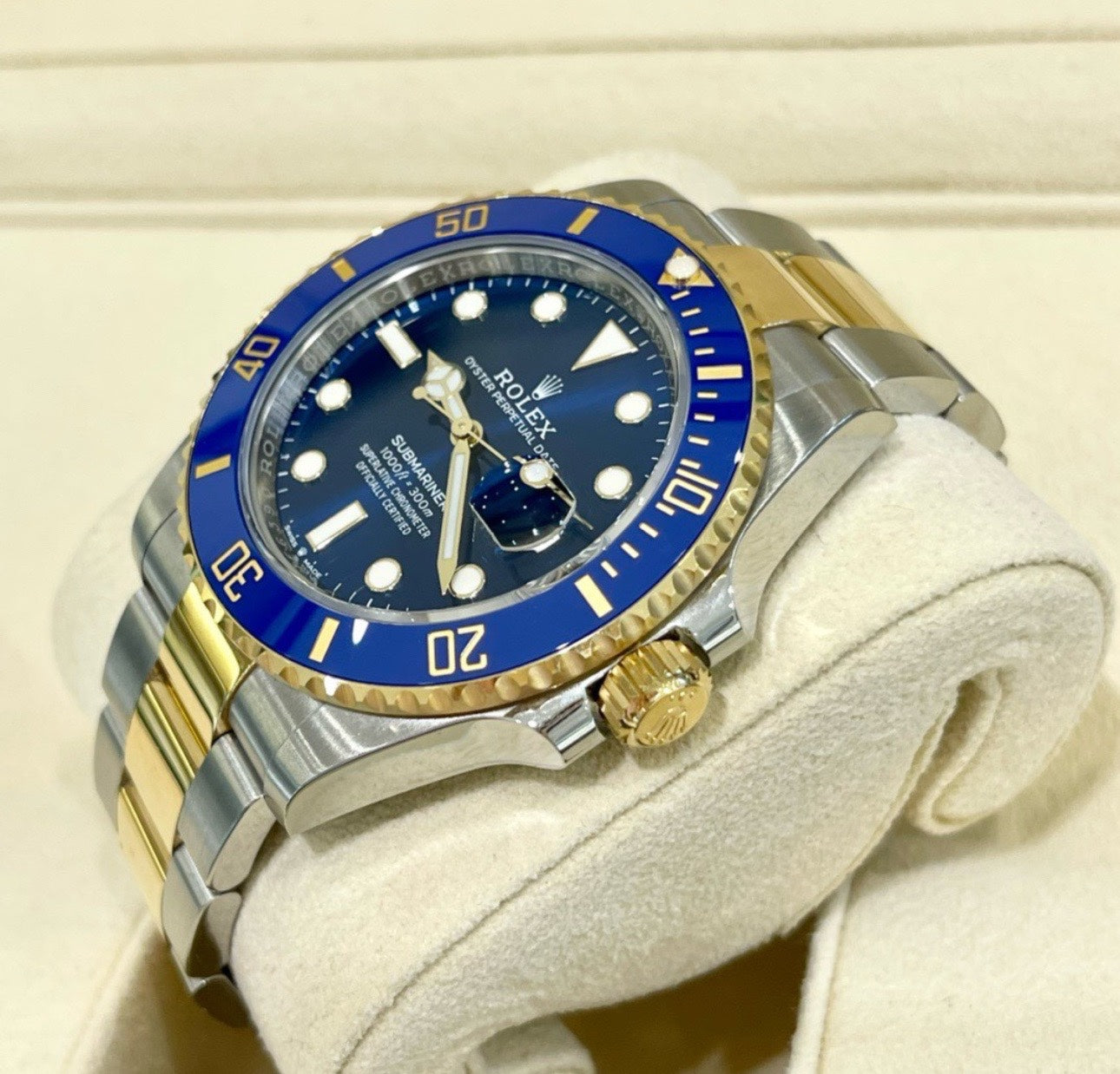 2025 Brand New Rolex - 126613LB-0002 Submariner Date 41 Stainless Steel / Yellow Gold / Blue