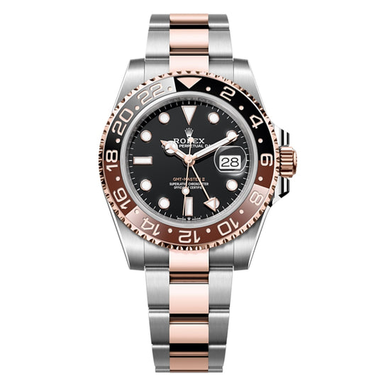 2025 Brand New Rolex - 126711CHNR-0002 GMT-Master II Stainless Steel / Everose / CHNR / Oyster