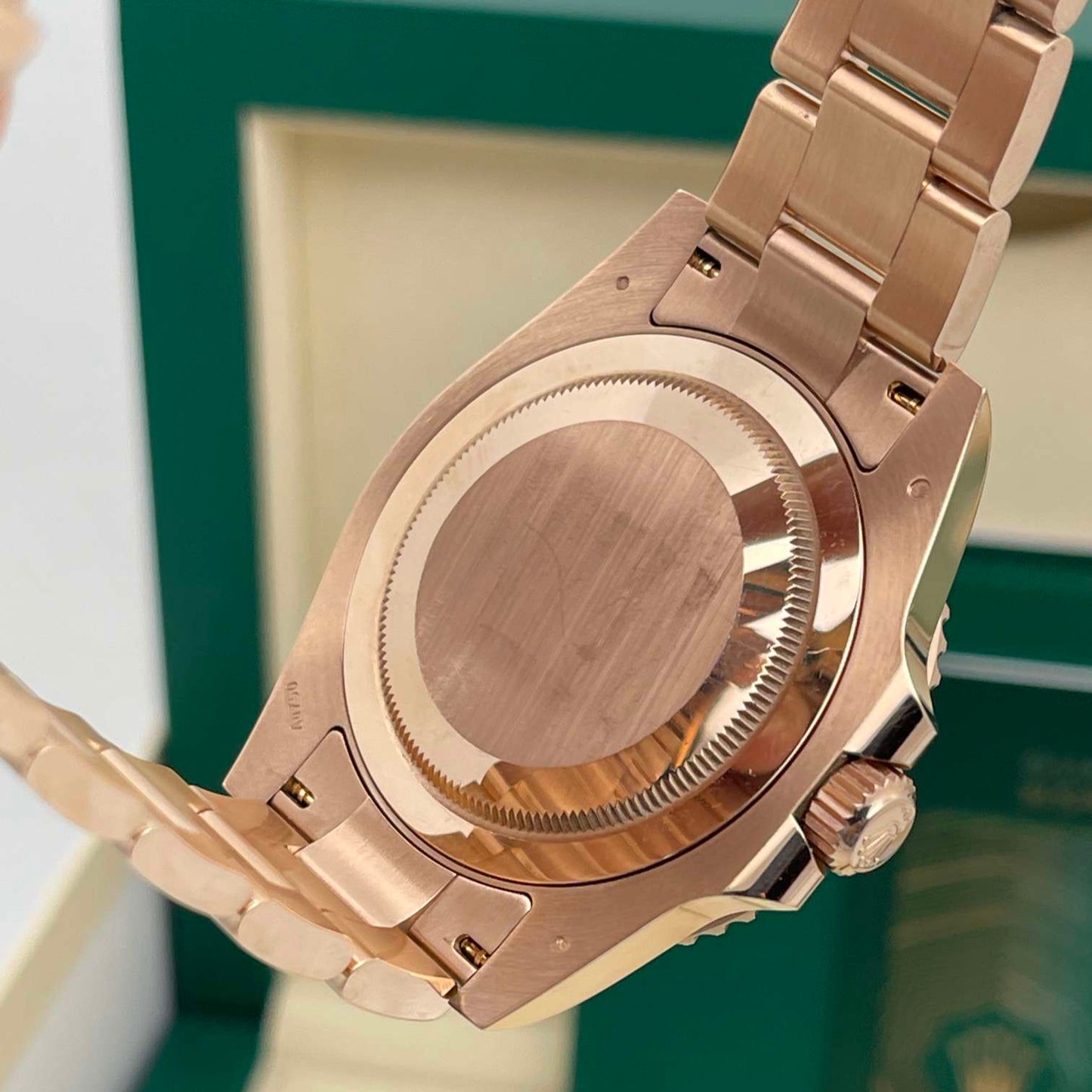 2025 Brand New Rolex - 126715CHNR-0001 GMT-Master II Everose / CHNR / Oyster