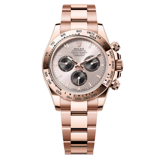2025 Brand New Rolex - 126505-0003 Cosmograph Daytona Everose / Sundust - Black / Oyster