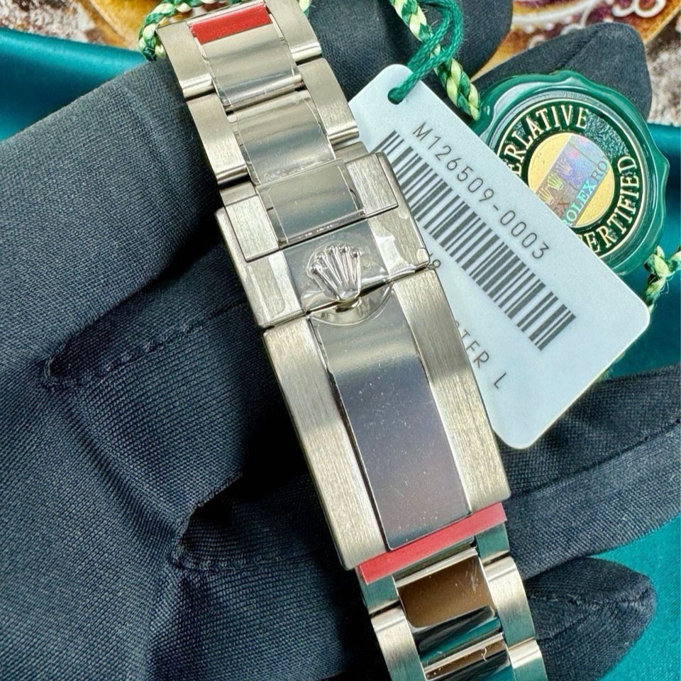 2024 Pre-owned Rolex - 126509-0003 Cosmograph Daytona White Gold / Steel / Oyster