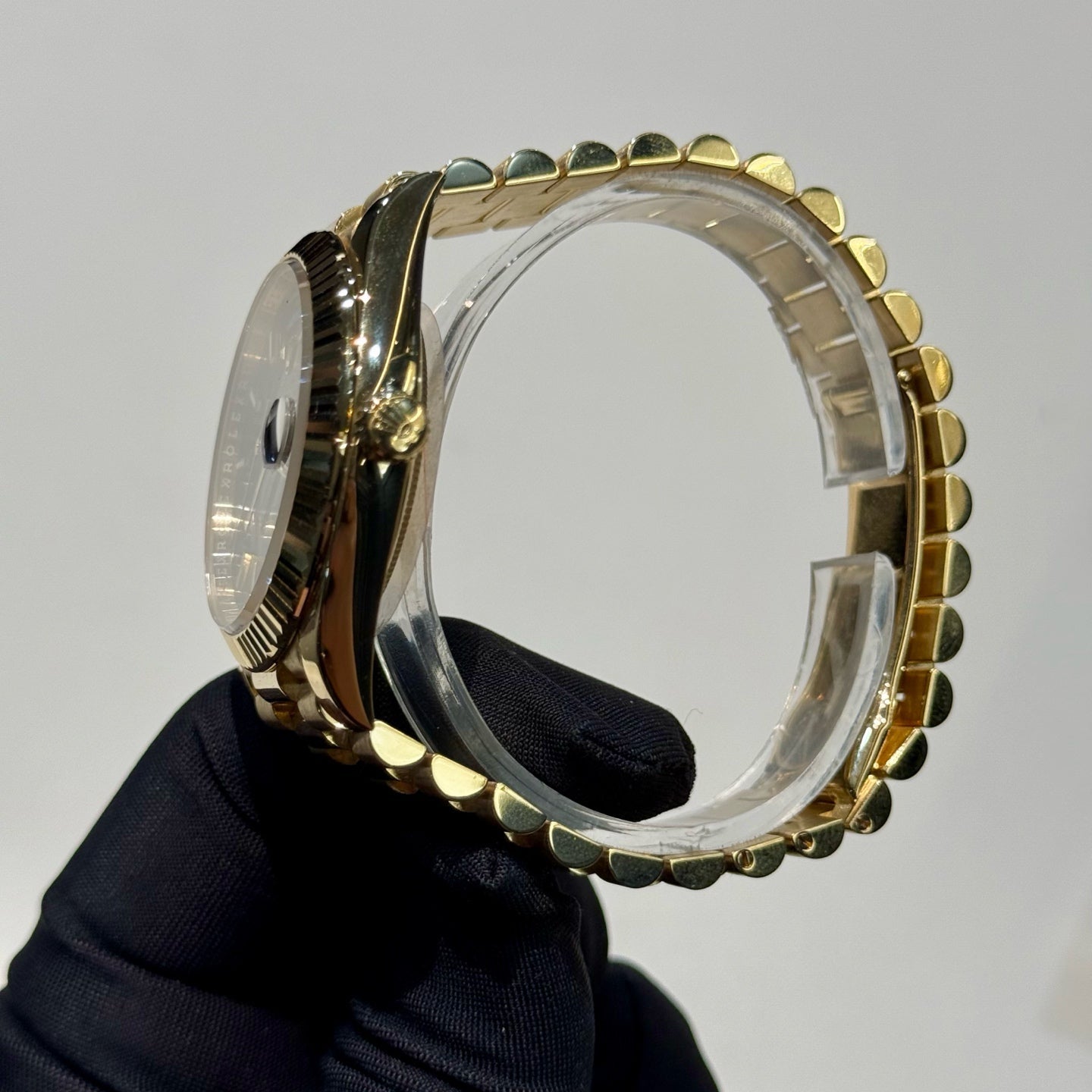 2021 Pre-owned Rolex - 228238-0007 Day-Date 40 Yellow Gold / Black
