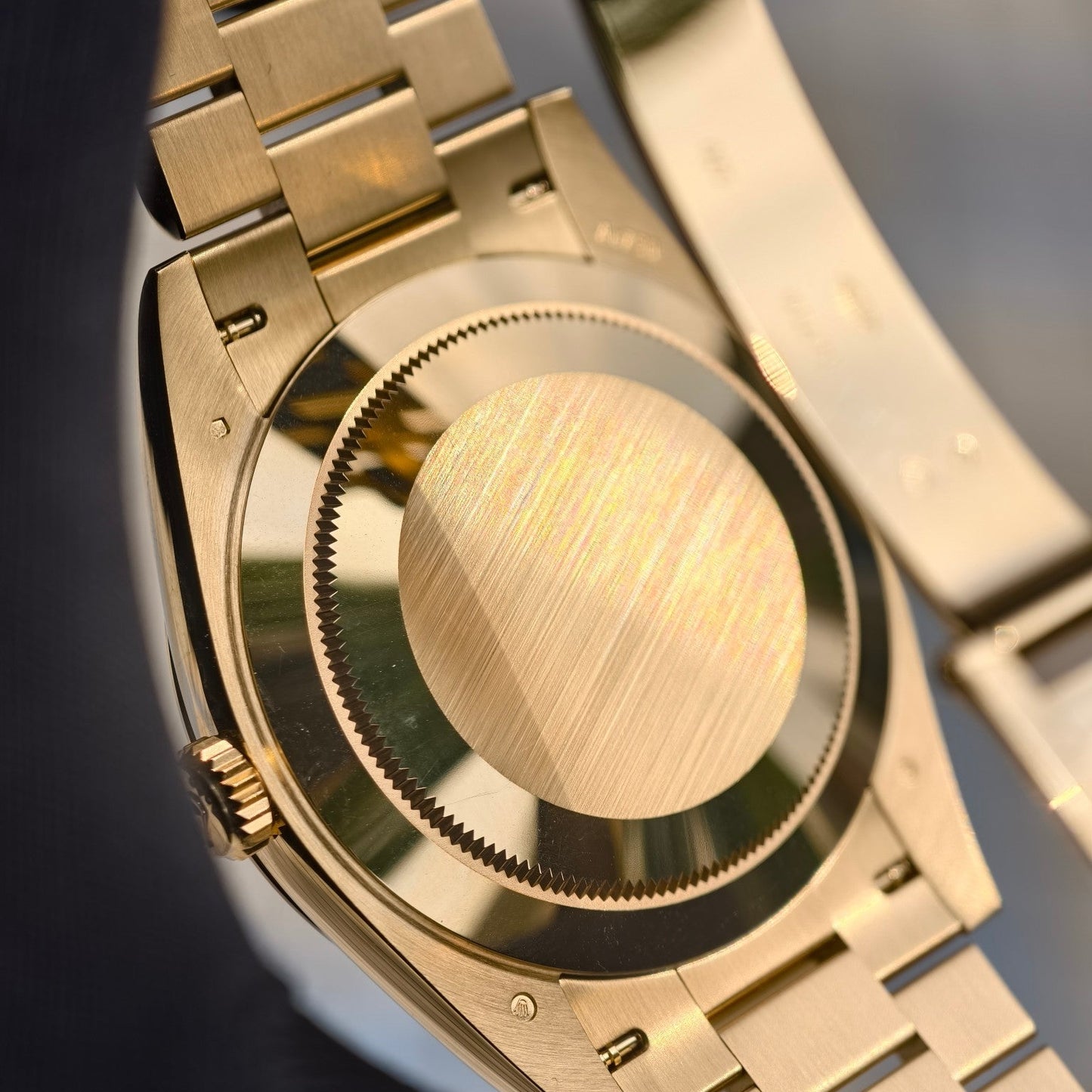 2025 Brand New Rolex - 228238-0069 Day-Date 40 Yellow Gold - Fluted / Green - Ombré