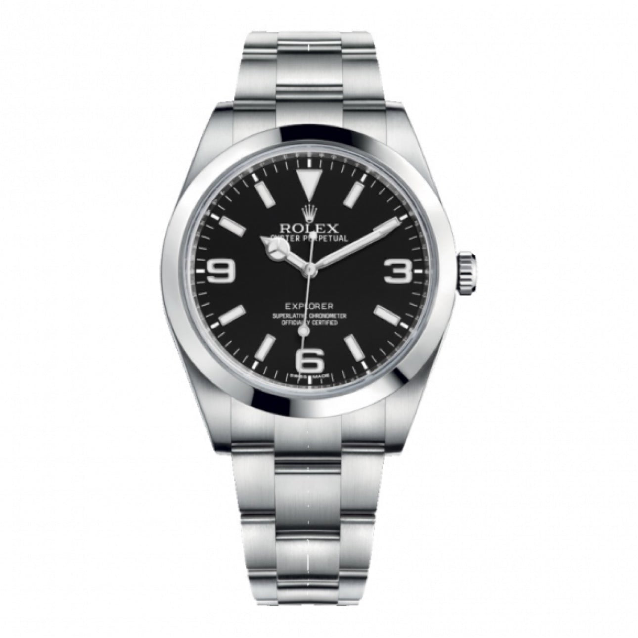 2020 Pre-owned Rolex - 214270-0003 Explorer 39 Stainless Steel / Black
