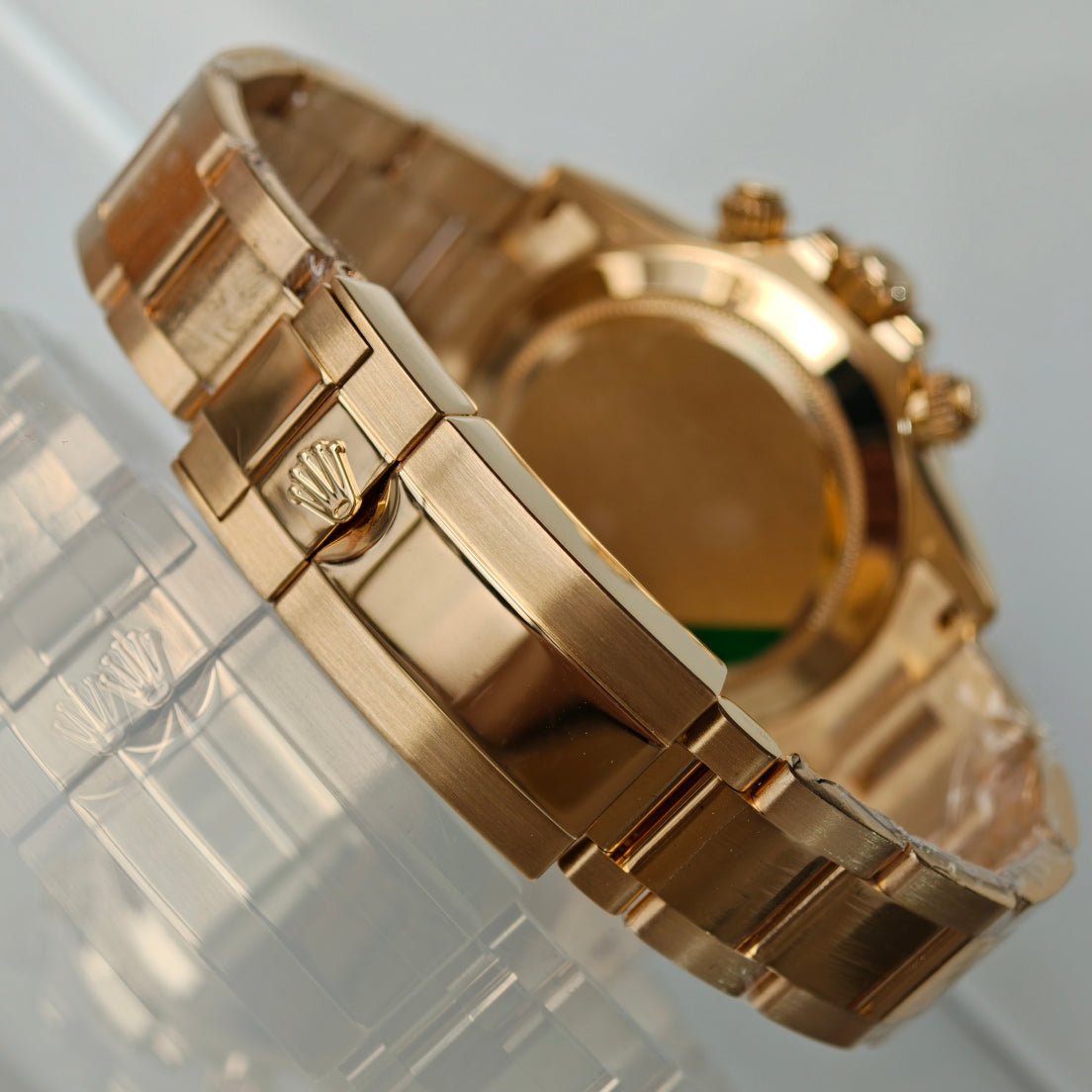 2020 Pre-owned Rolex - 116508-0009 Cosmograph Daytona Yellow Gold / Black
