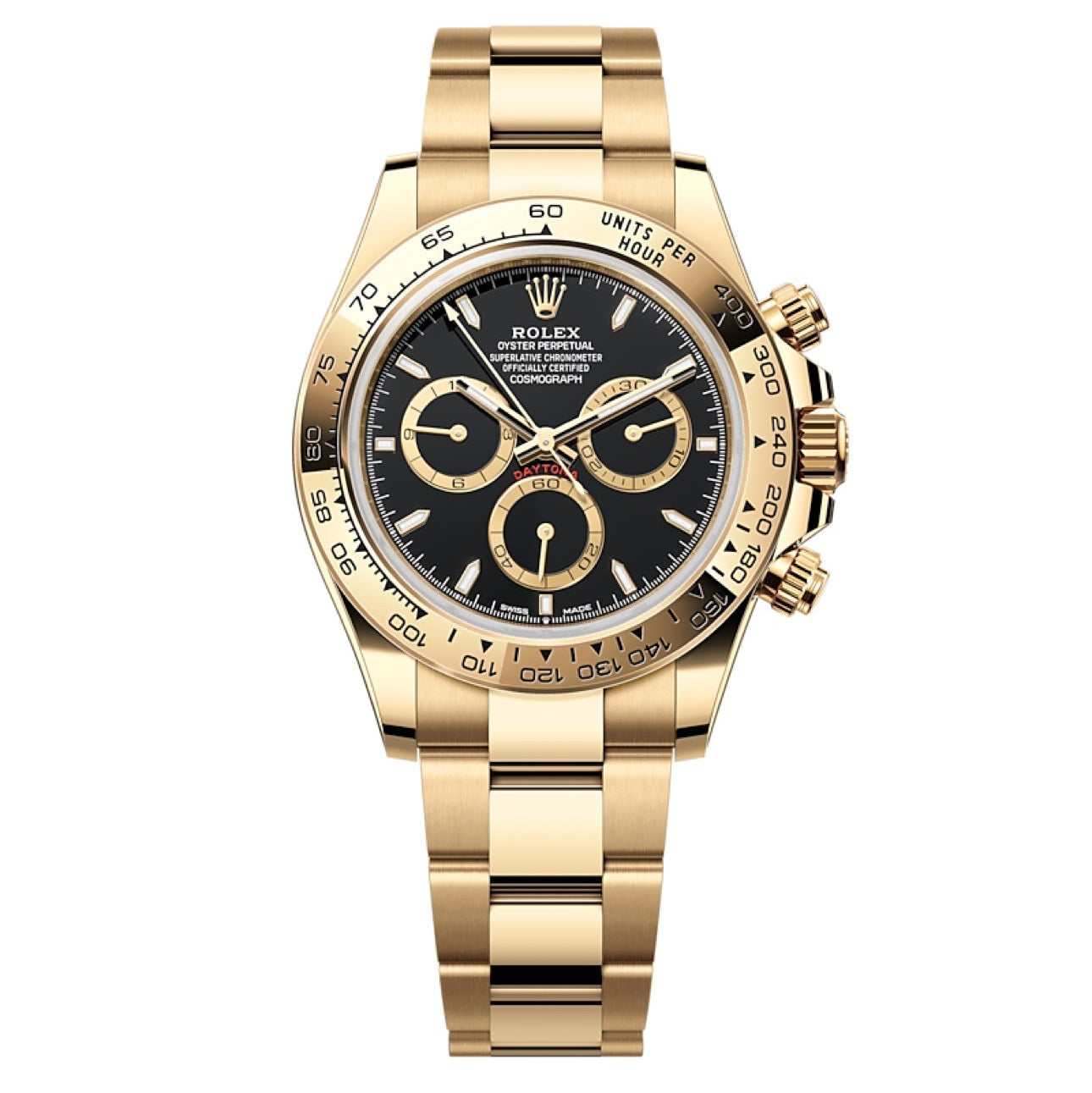 2024 Like New Rolex - 126508-0004 Cosmograph Daytona Yellow Gold / Black / Oyster