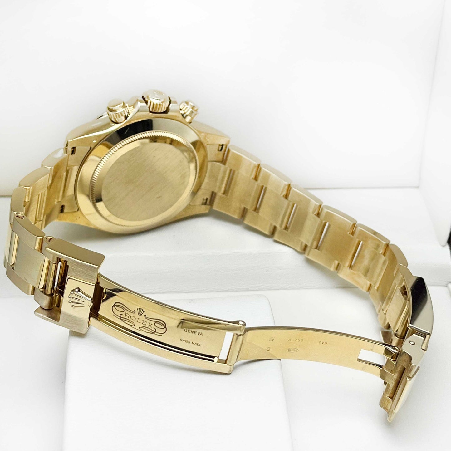 2022 Pre-owned Rolex - 116508-0016 Cosmograph Daytona Yellow Gold / Black - Diamond