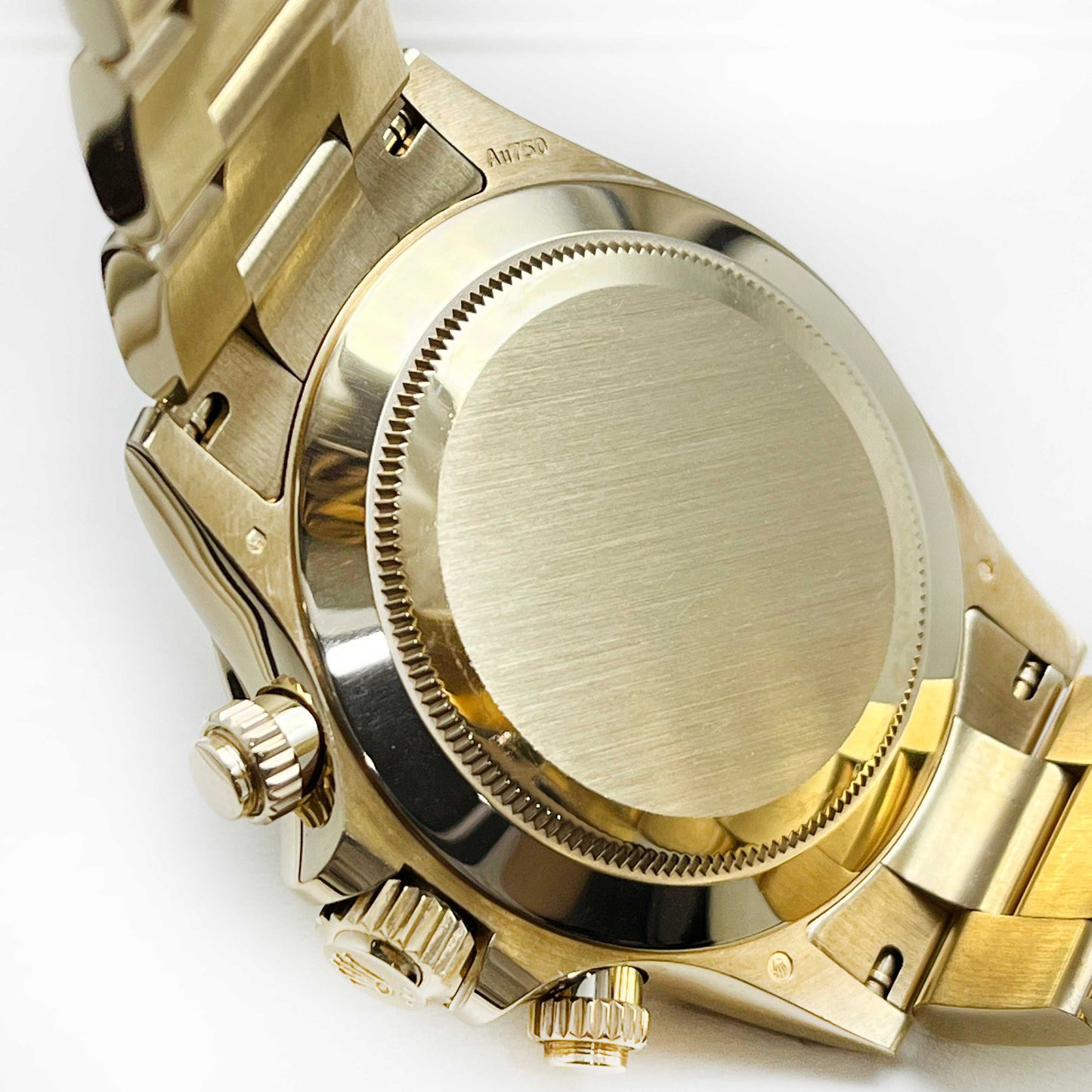 2022 Pre-owned Rolex - 116508-0016 Cosmograph Daytona Yellow Gold / Black - Diamond